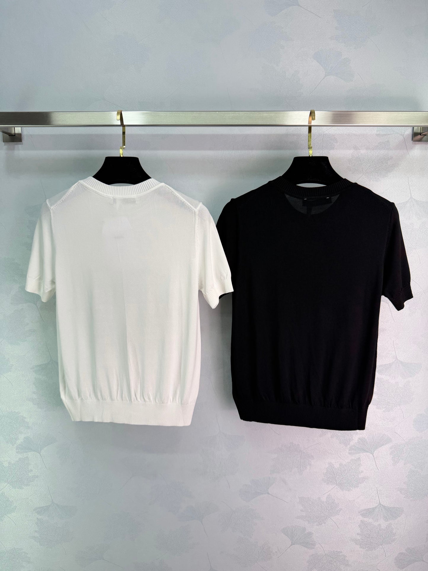26SS NEU Sonnengöttin Besticktes Kurzarmshirt