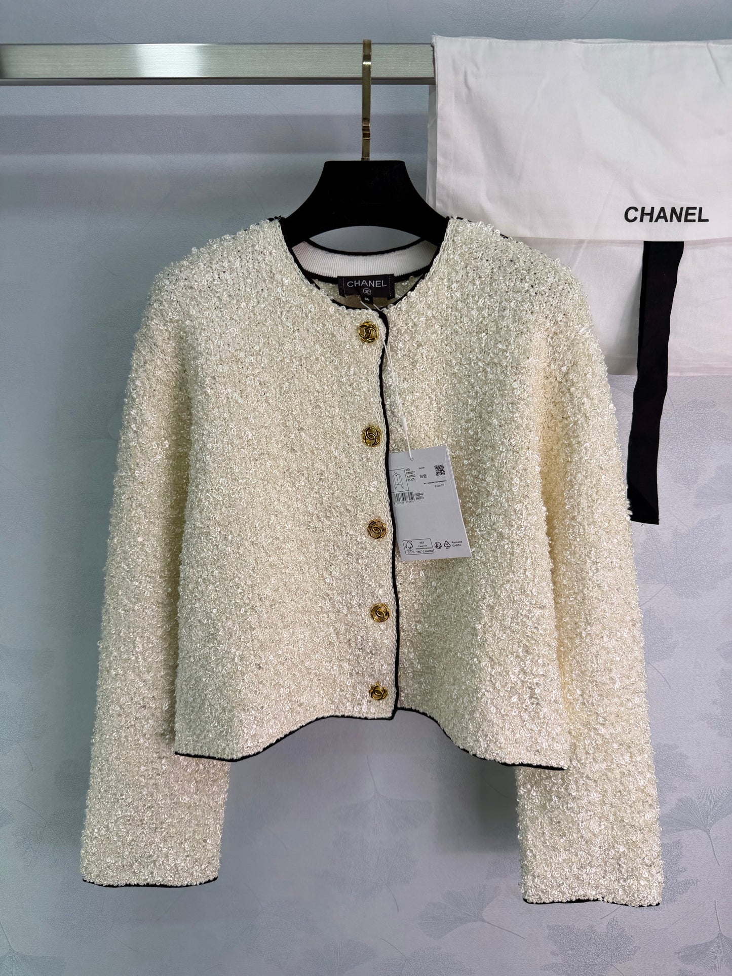 26SS NEW Xiaoxiang style tweed jacket