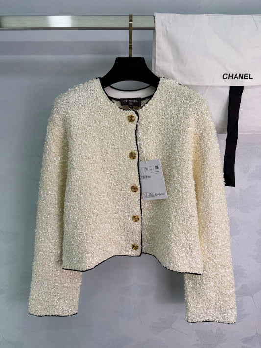 26SS NEW Xiaoxiang style tweed jacket