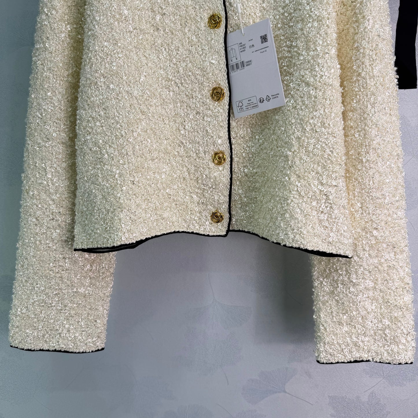 26SS NEW Xiaoxiang style tweed jacket