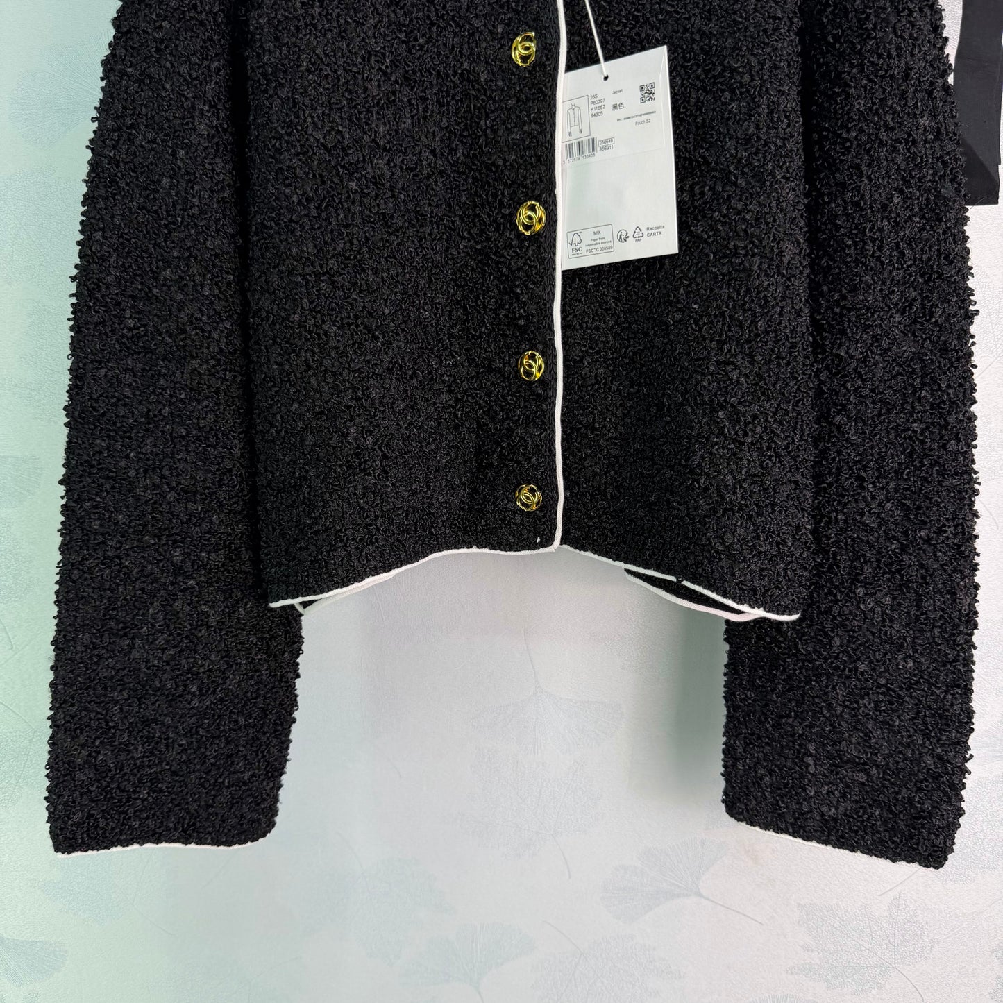 26SS NEW Xiaoxiang style tweed jacket
