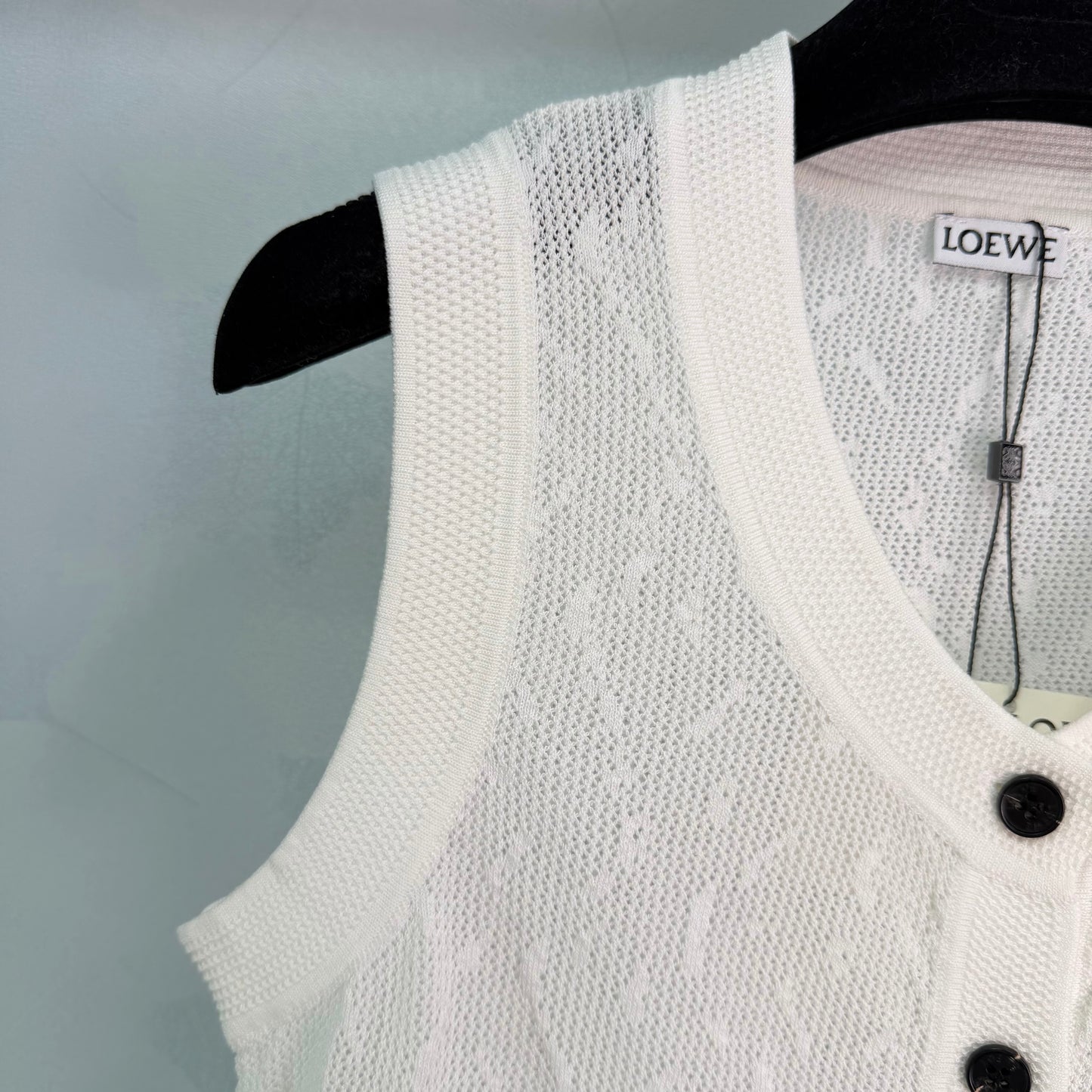 26SS NEW Hollow knitted vest