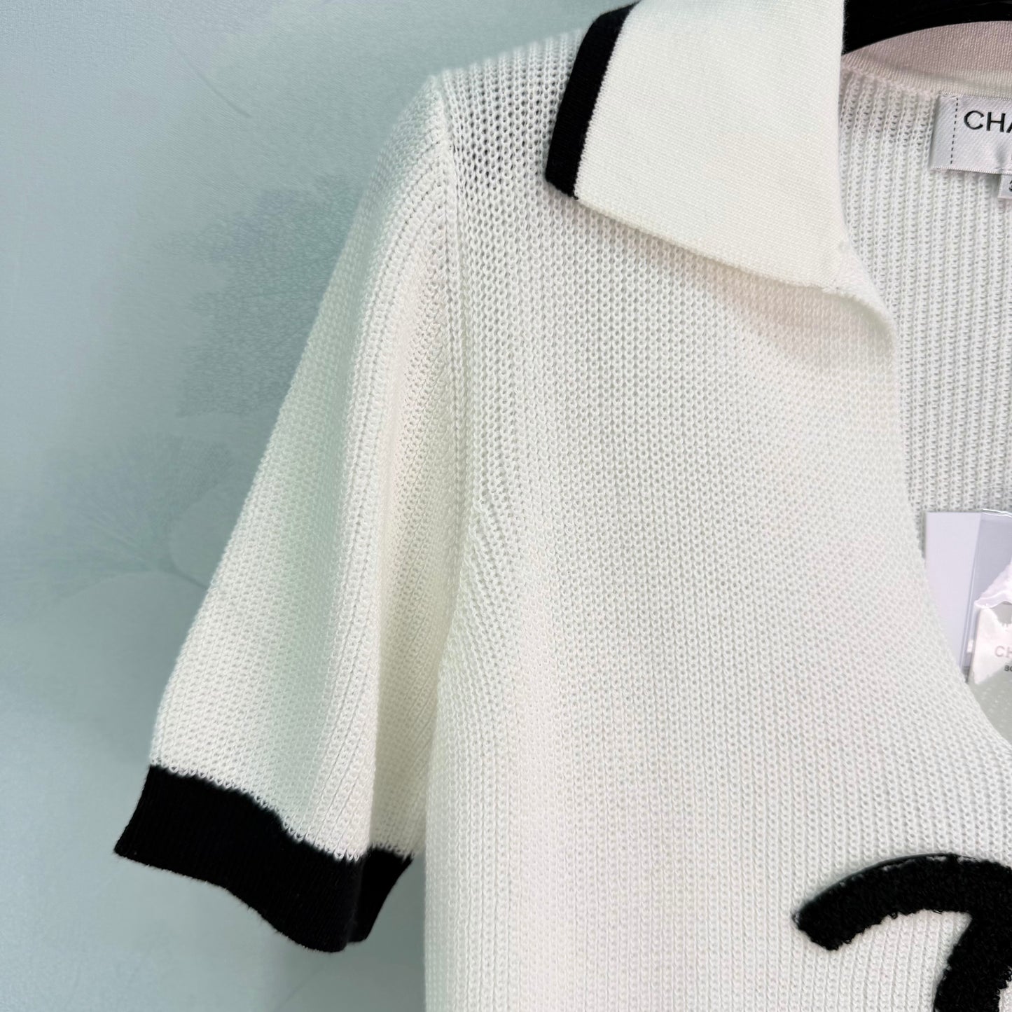 26SS NEUES Gestricktes Kurzarm-POLO-Hemd
