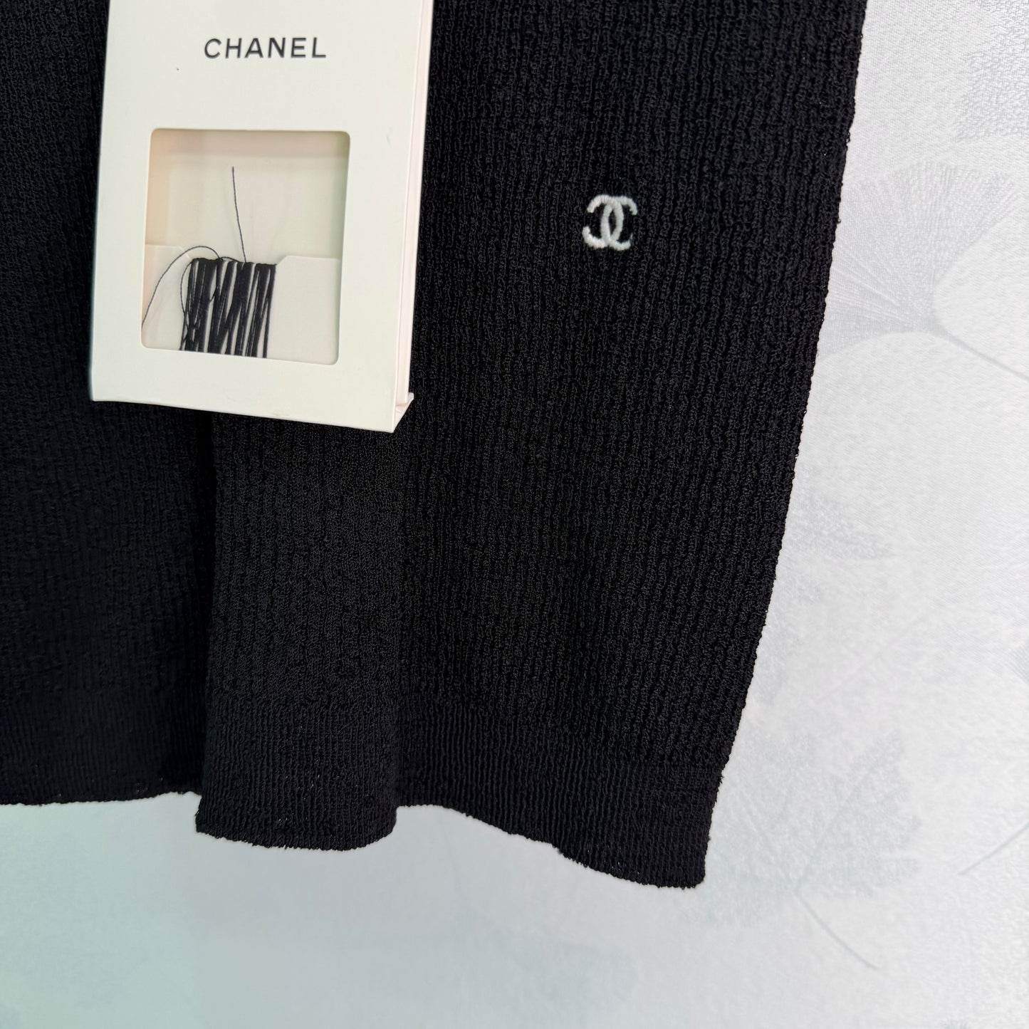 26SS NEW black knitted vest