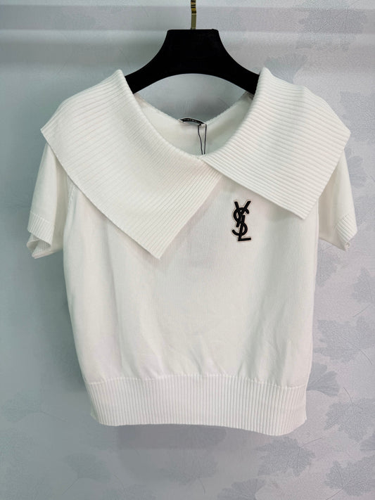 26SS NEW Navy collar sweater