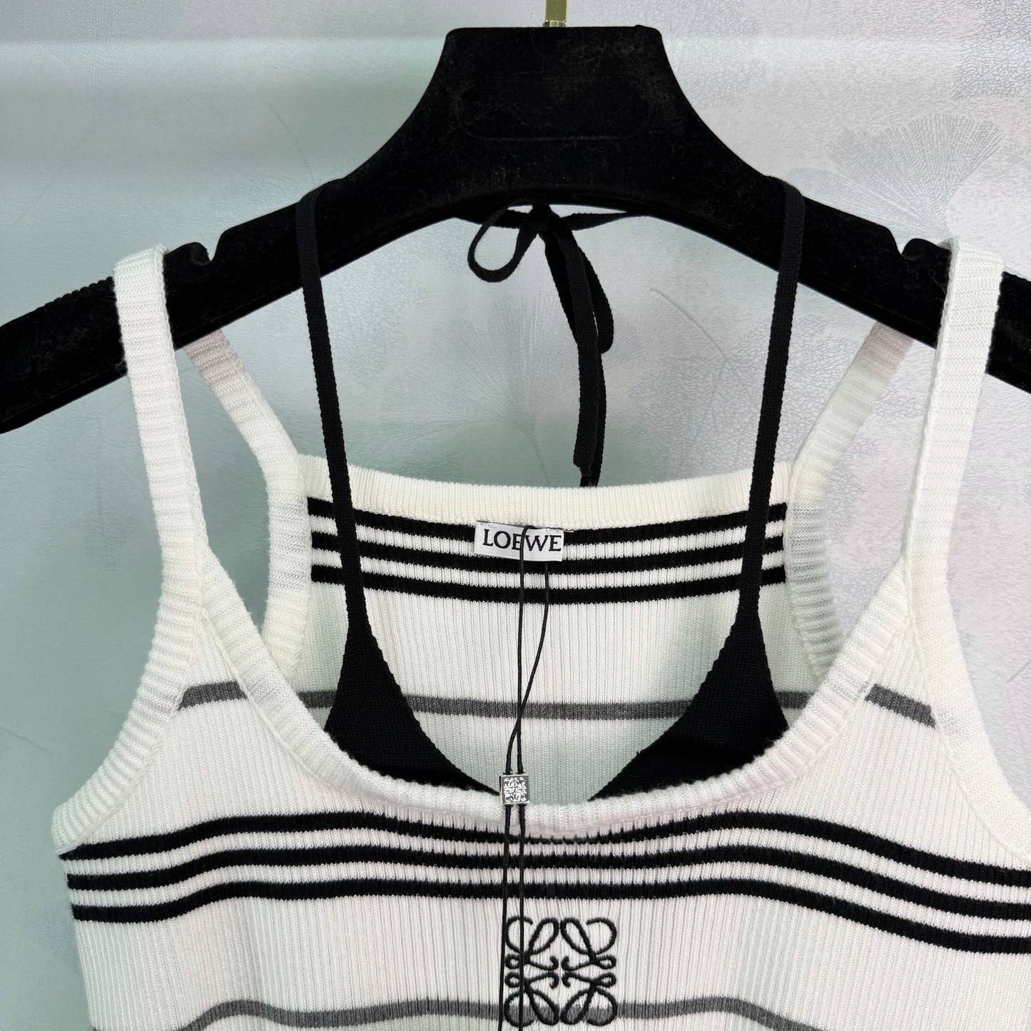 26SS NEW Striped knitted vest