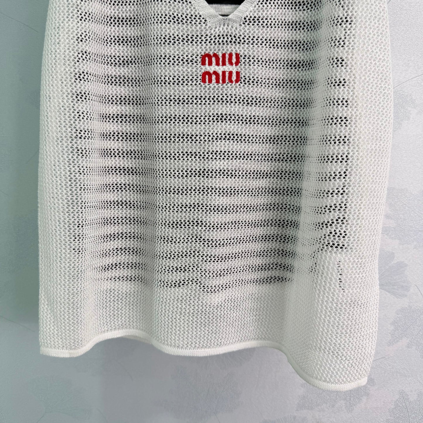 26SS NEW Striped knitted vest