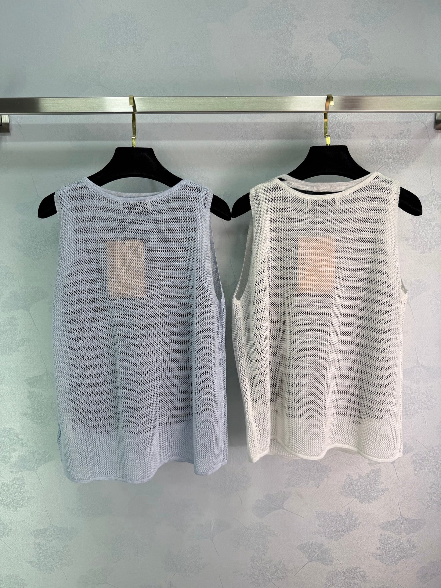 26SS NEW Striped knitted vest
