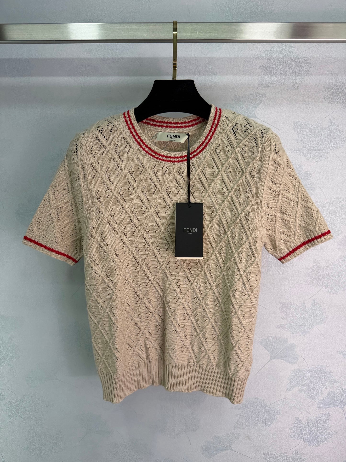 26SS NEW High quality knitted short sleeves