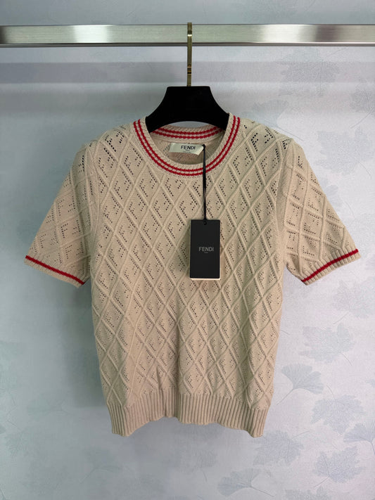26SS NEW High quality knitted short sleeves
