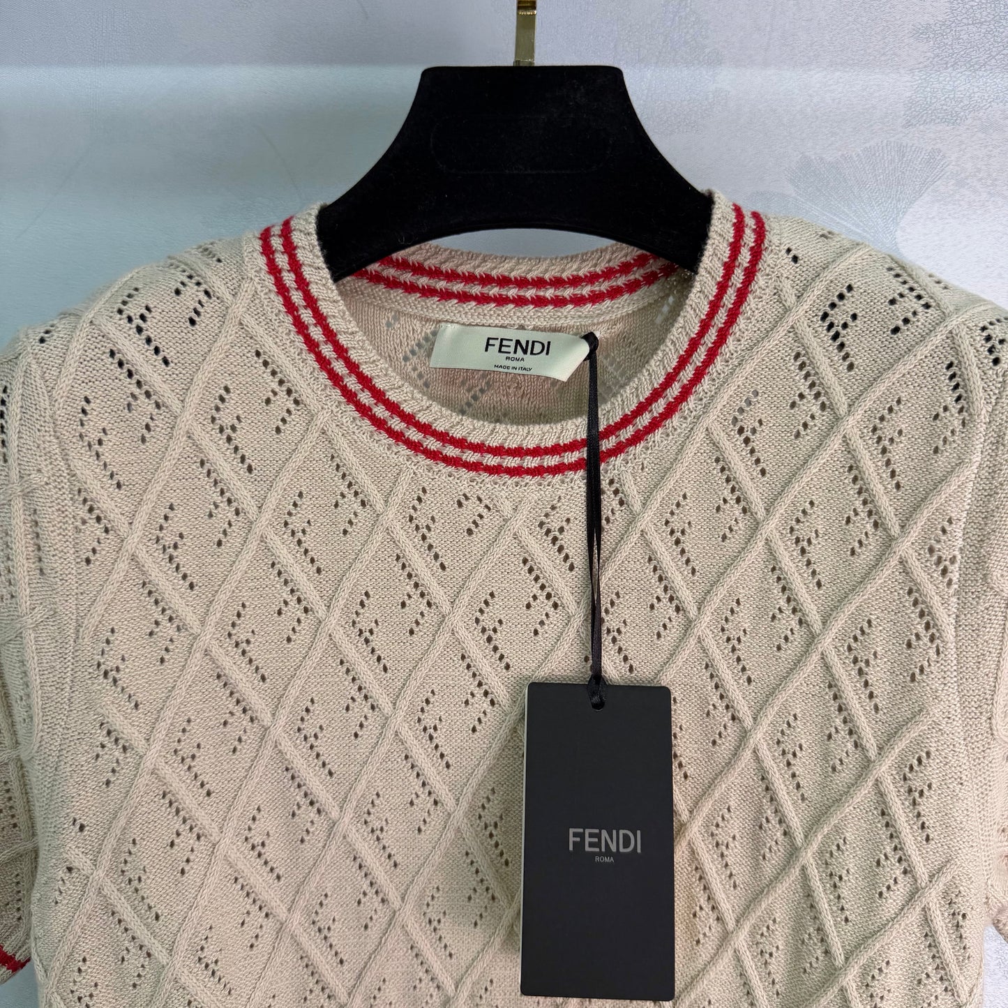 26SS NEW High quality knitted short sleeves