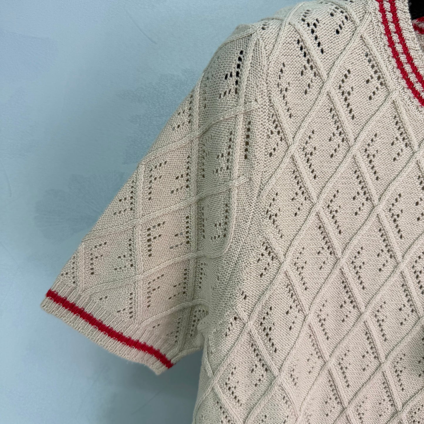 26SS NEW High quality knitted short sleeves