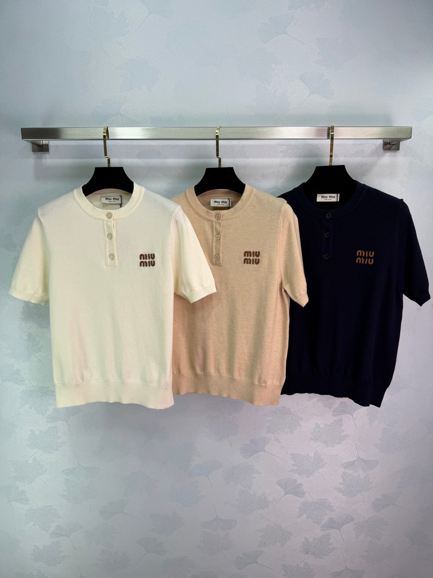 26SS NEUER Kurzarmpullover