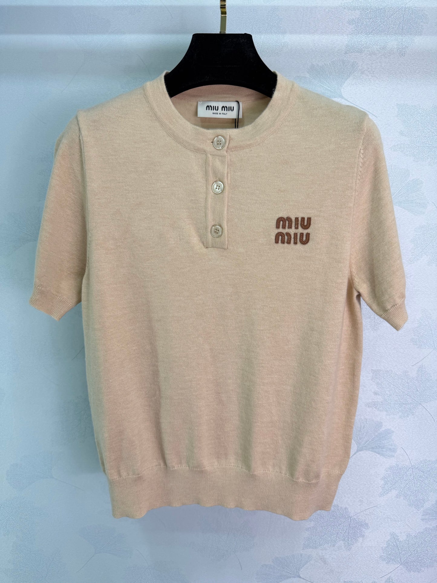 26SS NEUER Kurzarmpullover