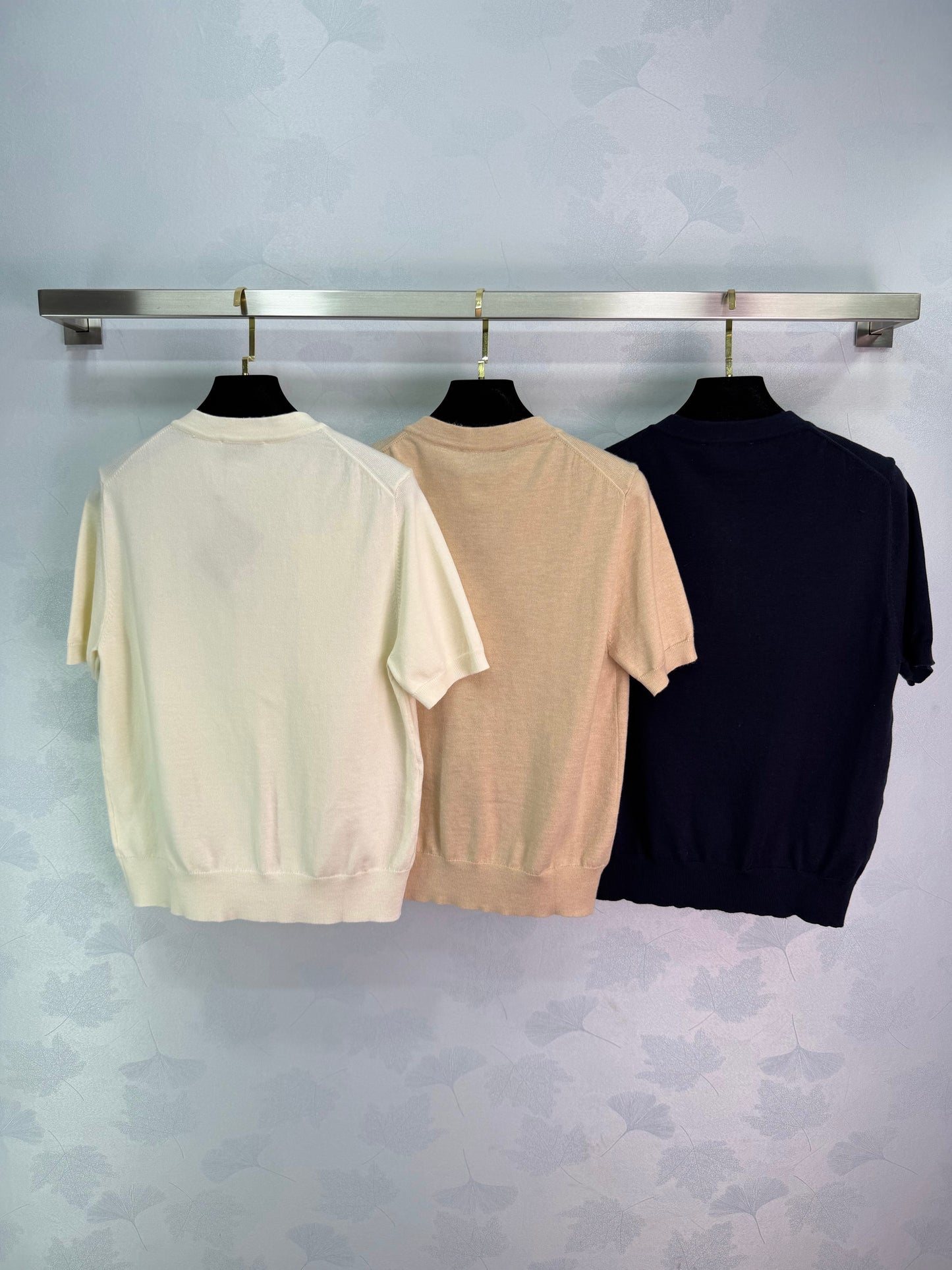 26SS NEUER Kurzarmpullover