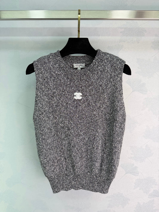 26SS NEW letter logo knitted vest