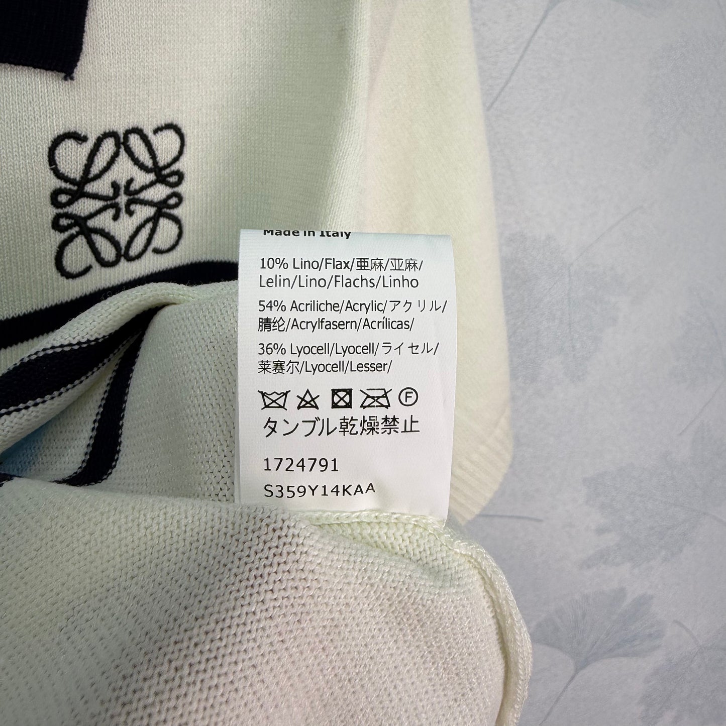 26SS NEW Lapel contrast striped knitted short sleeves