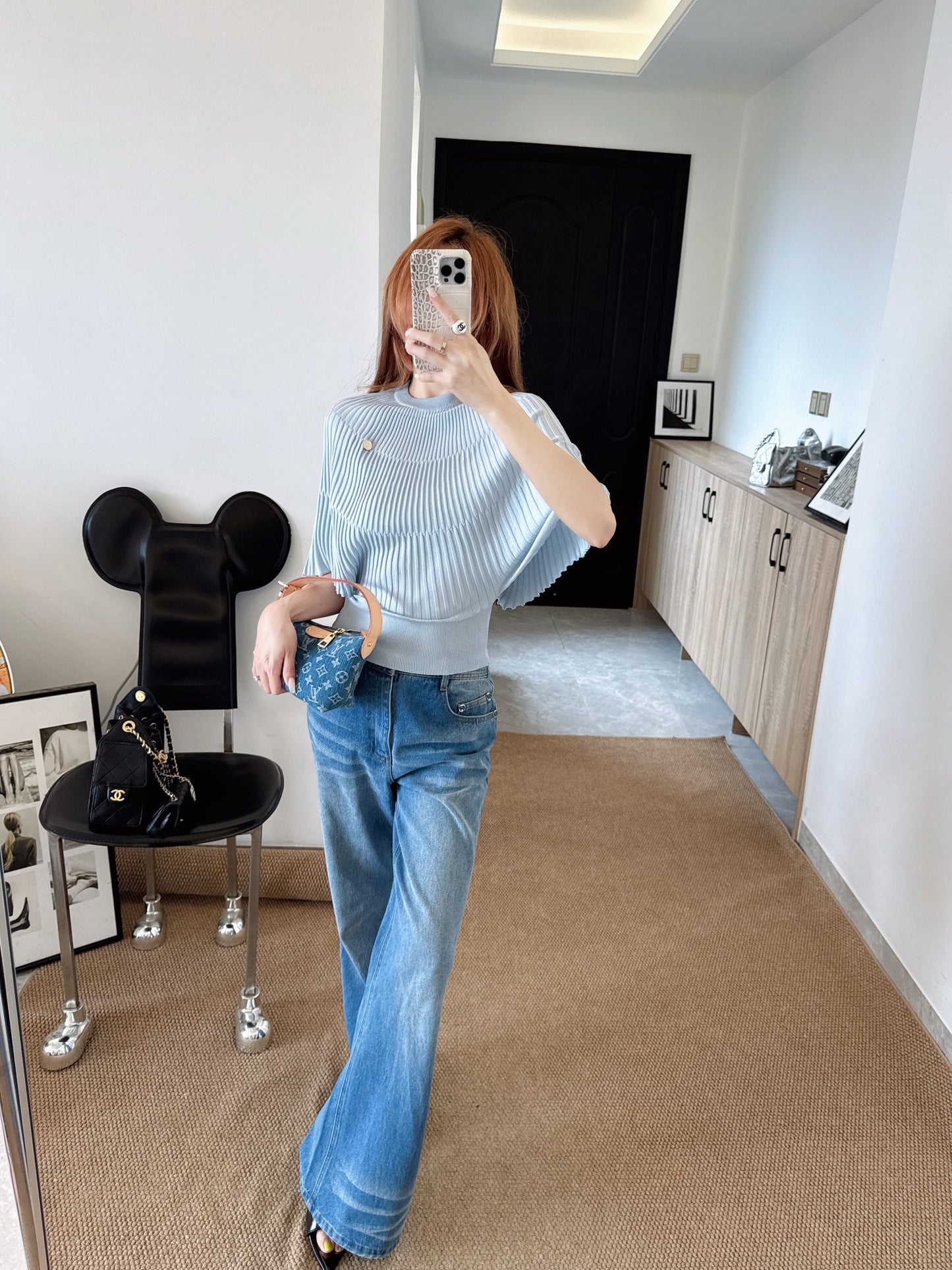 🔥HEISS🔥 26SS NEUER verjüngender Cape-Pullover
