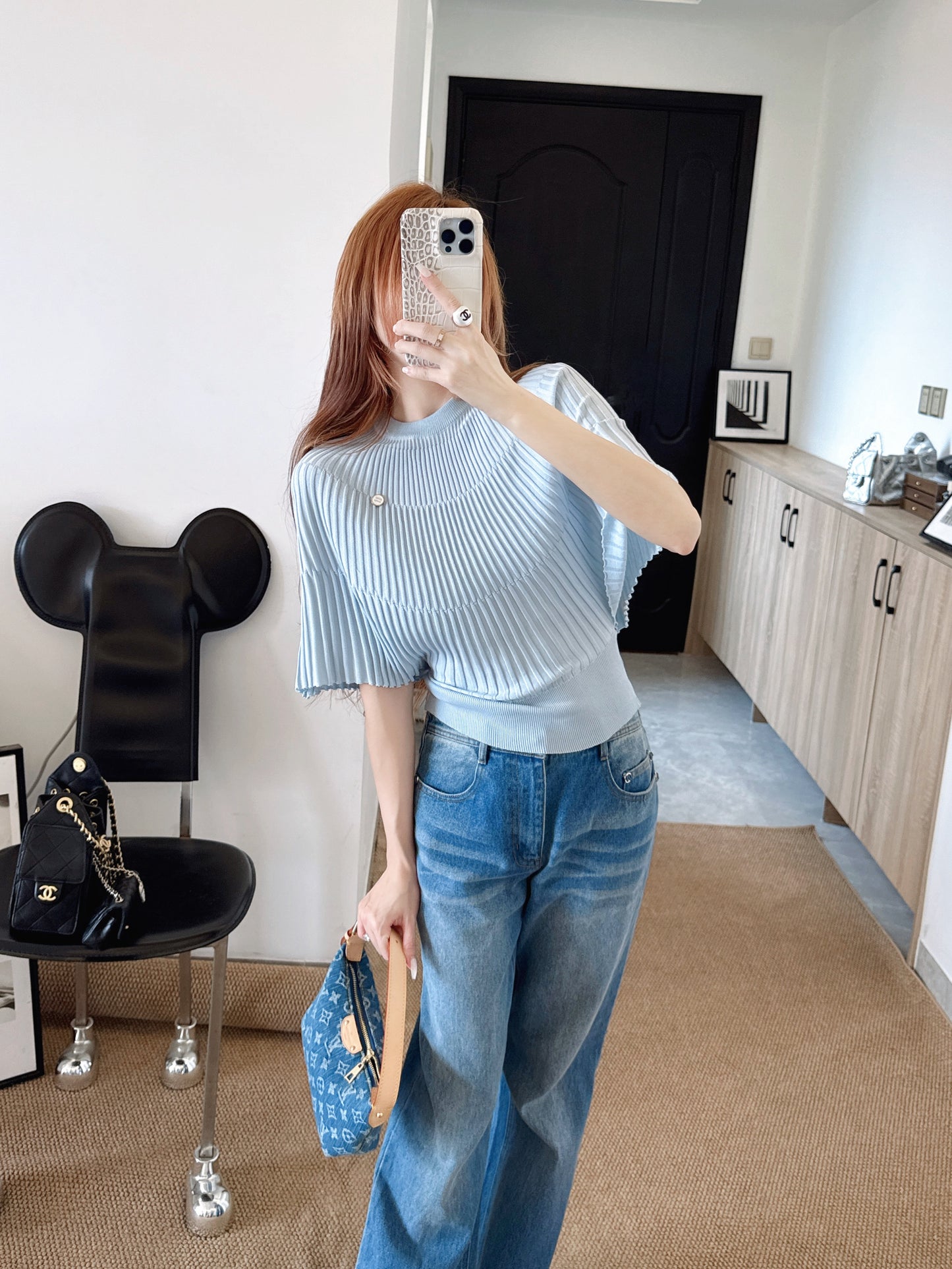 🔥HEISS🔥 26SS NEUER verjüngender Cape-Pullover