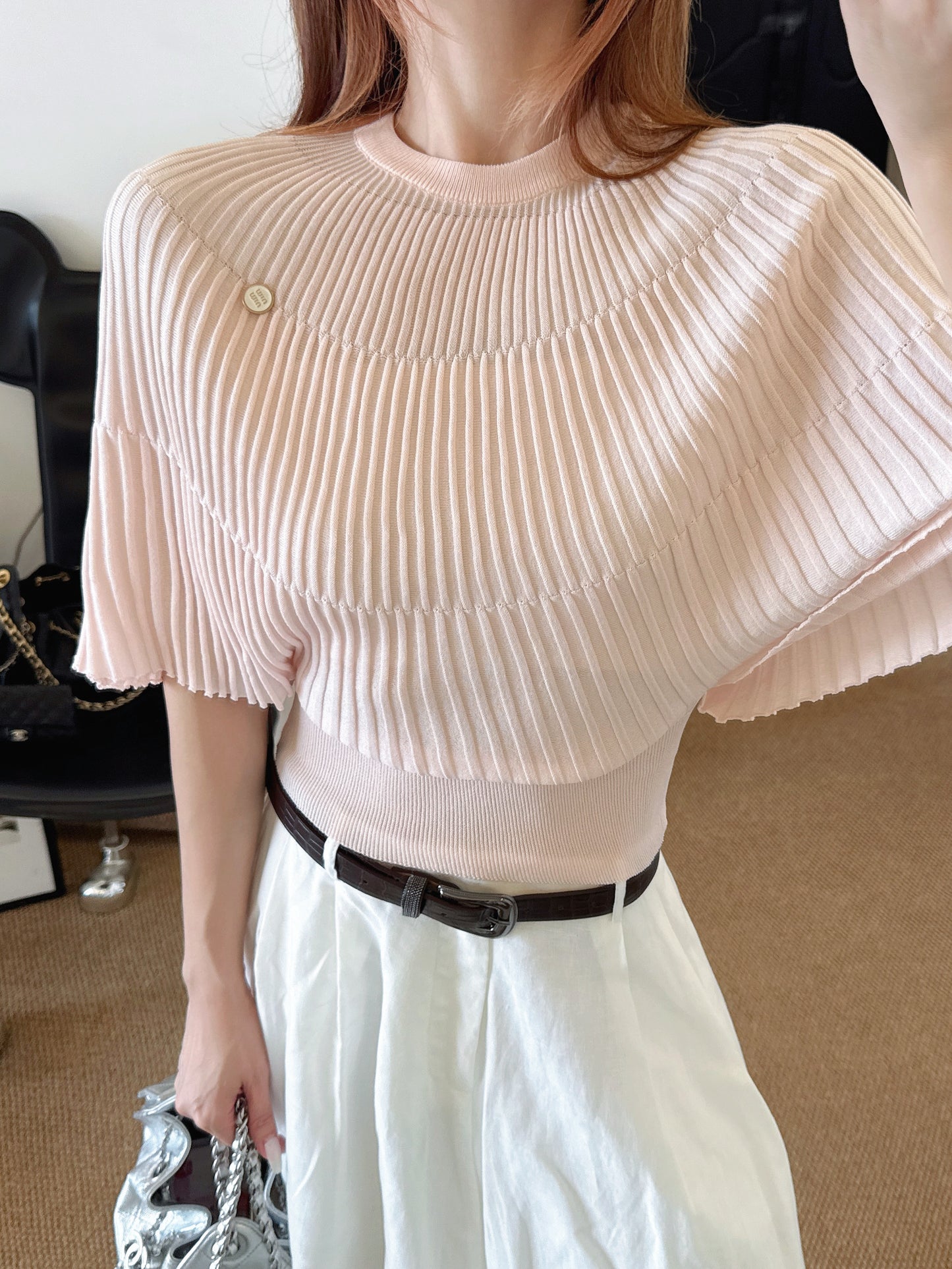 🔥HEISS🔥 26SS NEUER verjüngender Cape-Pullover