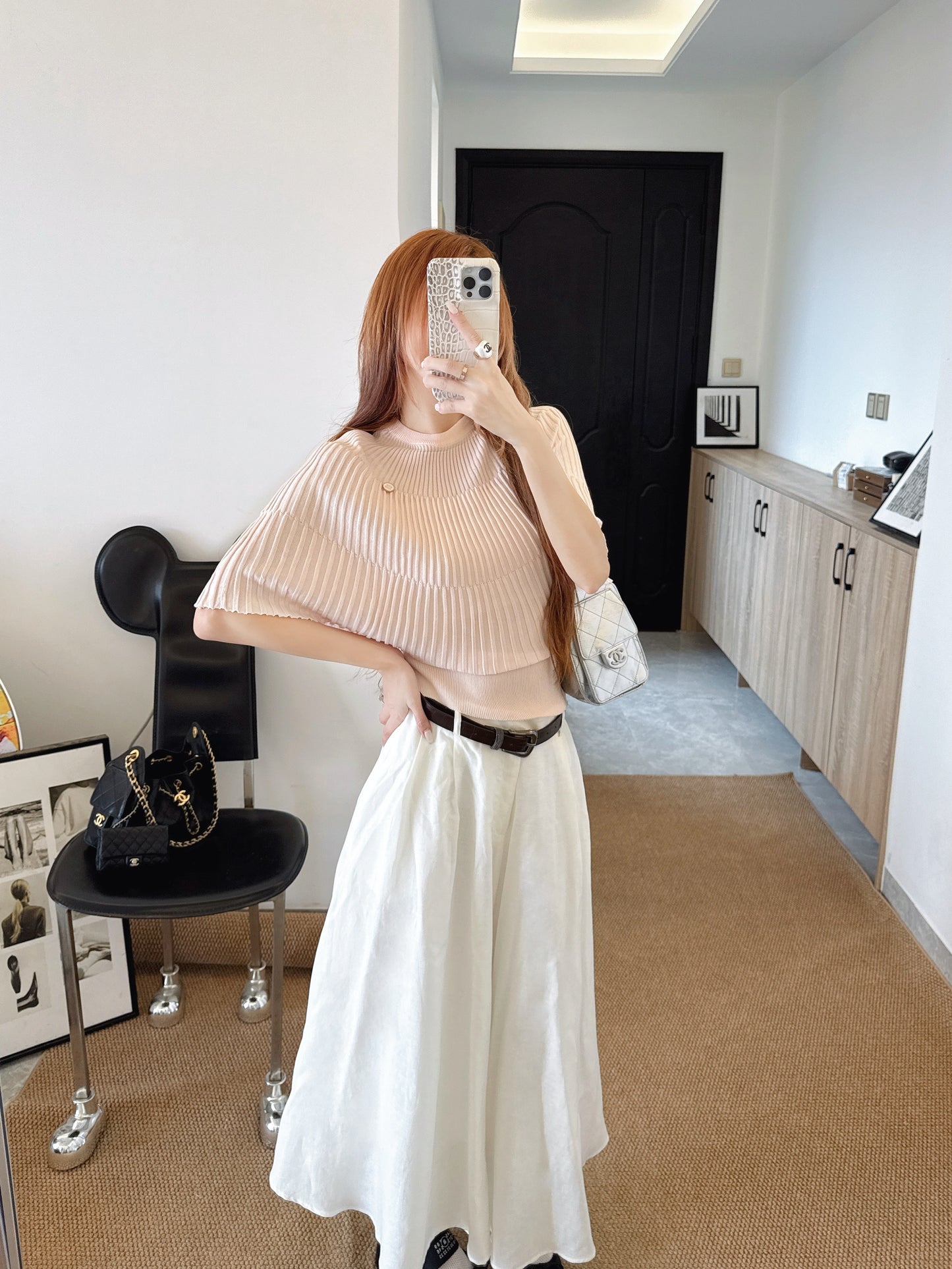🔥HEISS🔥 26SS NEUER verjüngender Cape-Pullover
