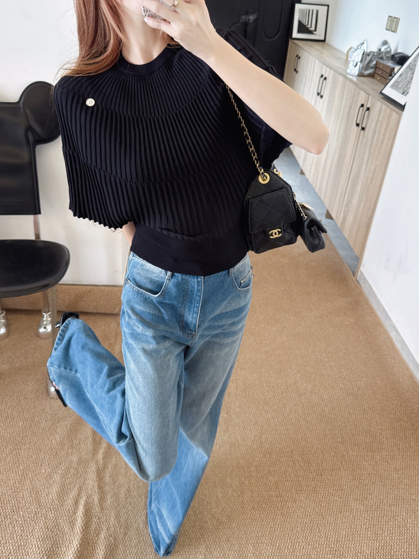 🔥HEISS🔥 26SS NEUER verjüngender Cape-Pullover
