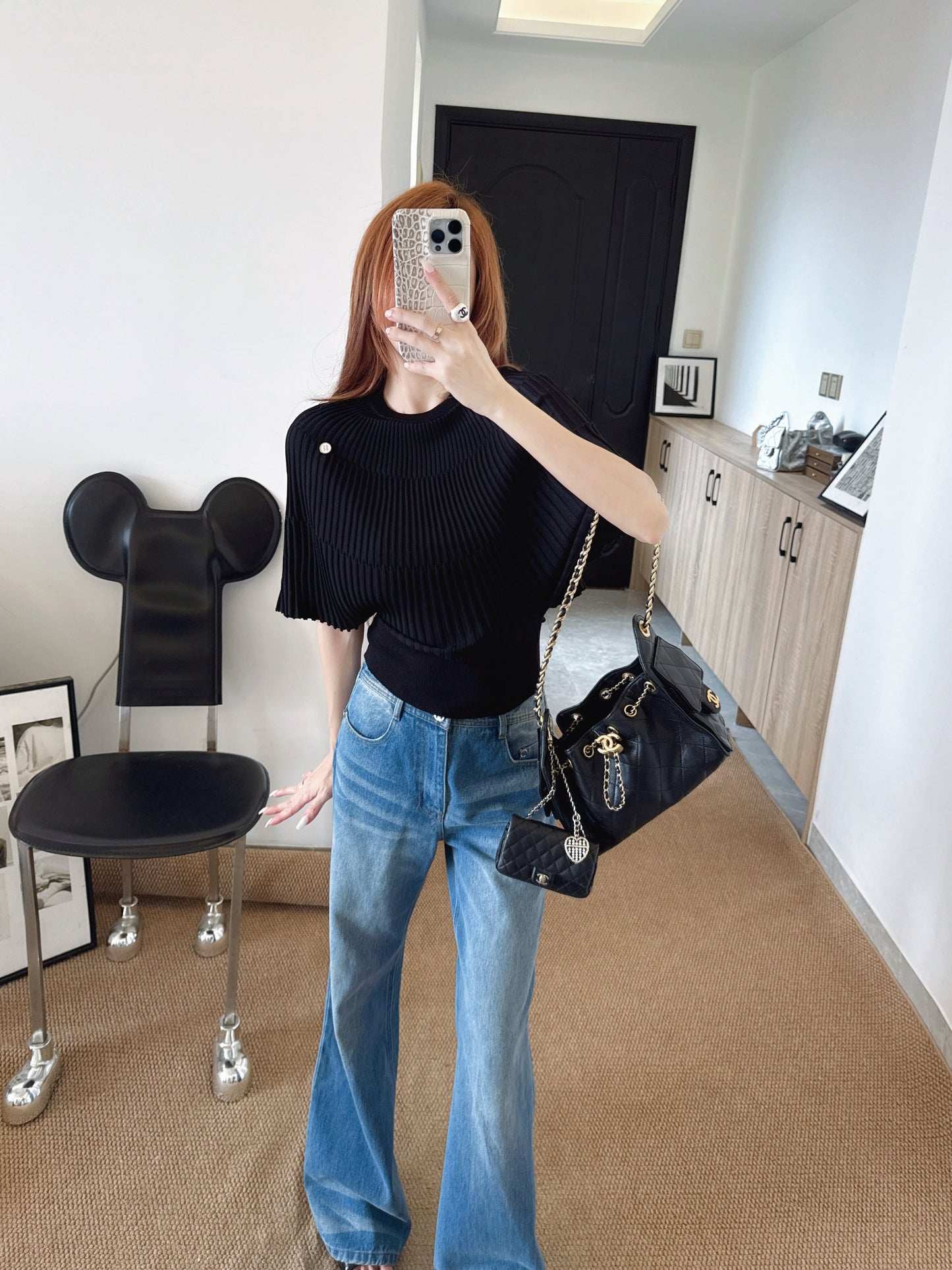 🔥HEISS🔥 26SS NEUER verjüngender Cape-Pullover
