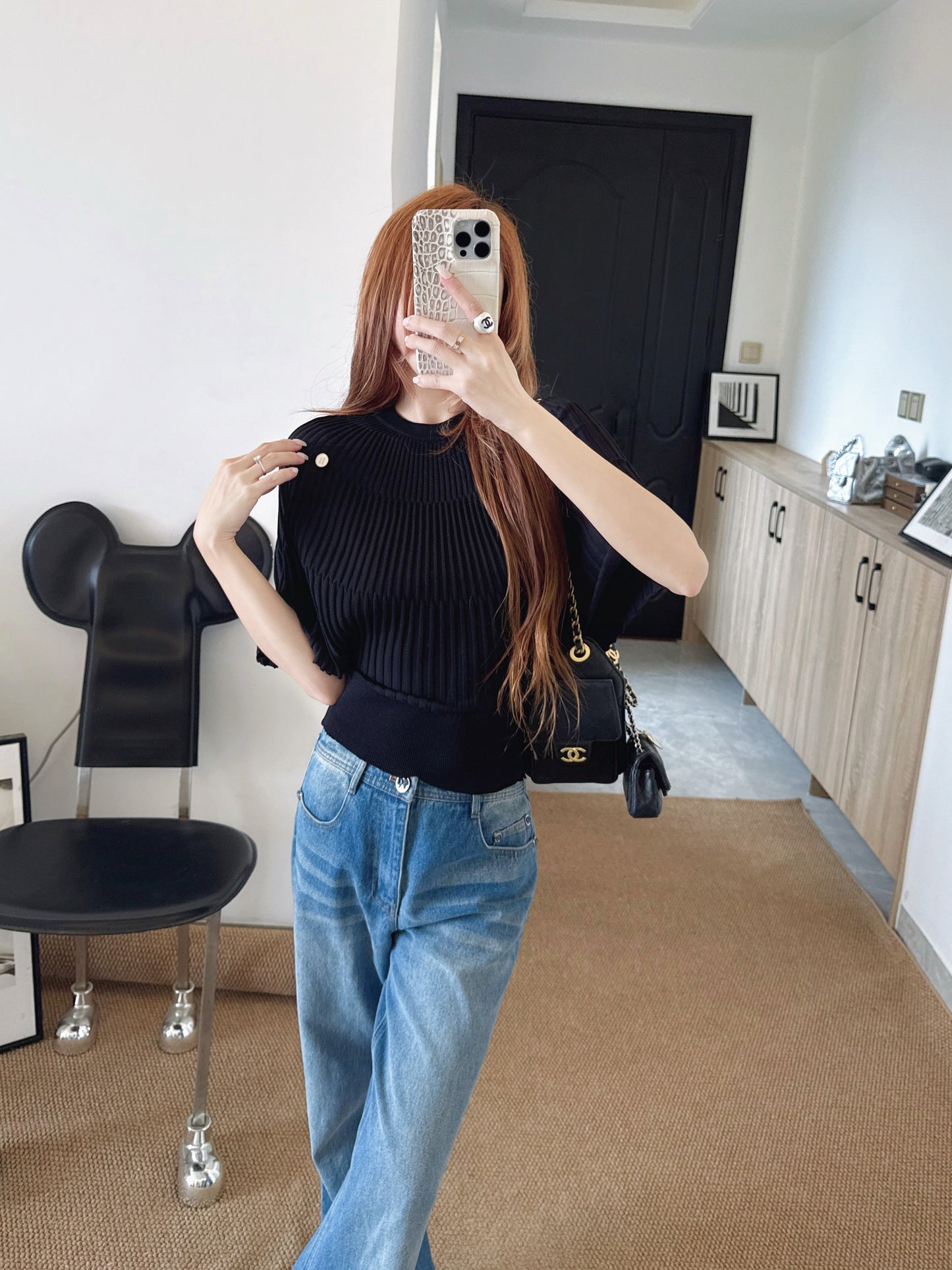 🔥HEISS🔥 26SS NEUER verjüngender Cape-Pullover