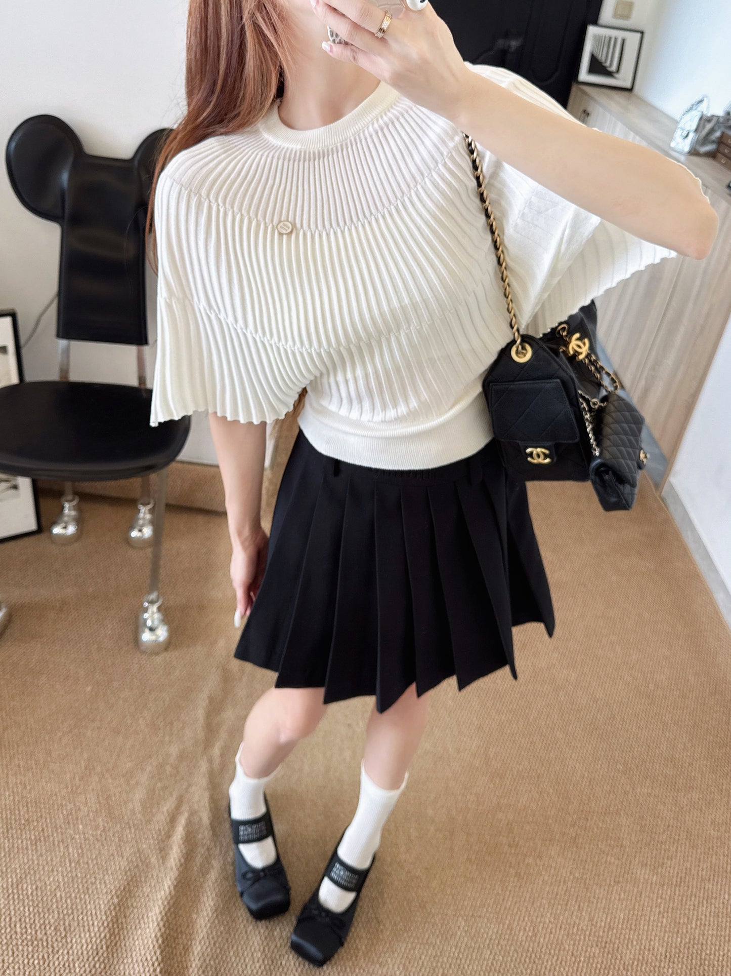 🔥HEISS🔥 26SS NEUER verjüngender Cape-Pullover