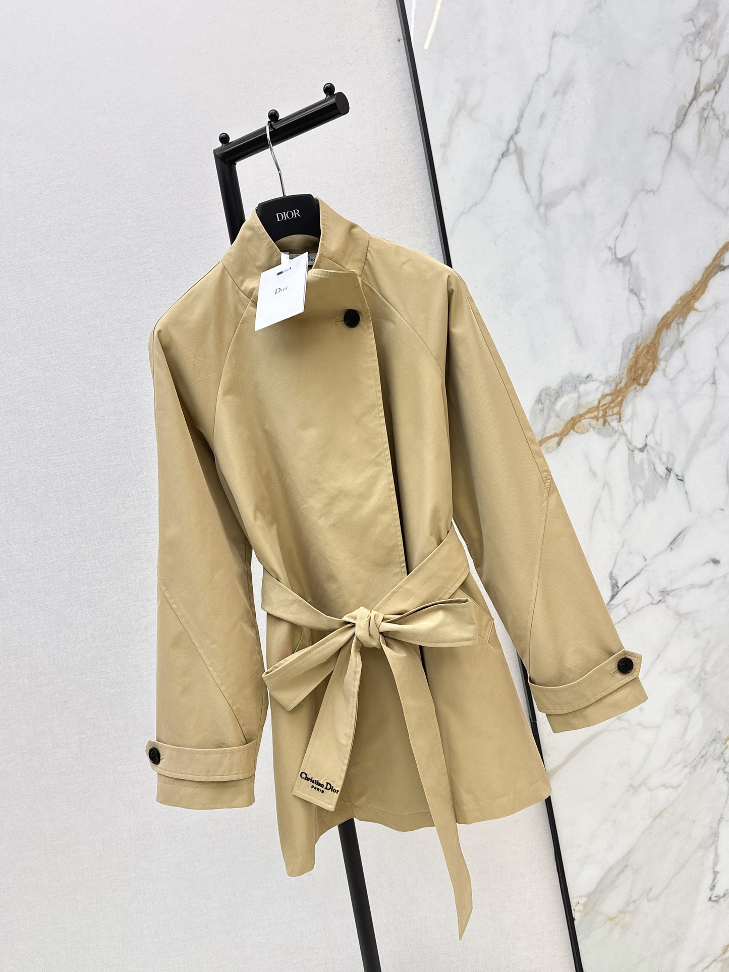 26SS NEW Wide Stand Collar Windbreaker Jacket