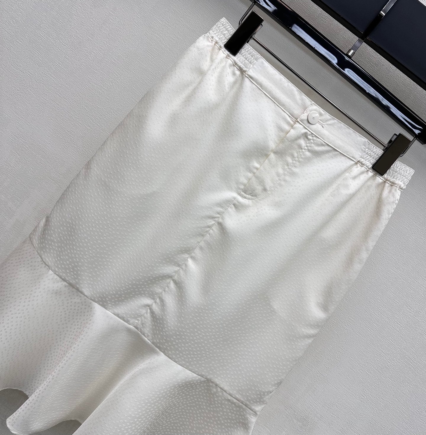 26SS NEW Jacquard fishtail blended cotton skirt