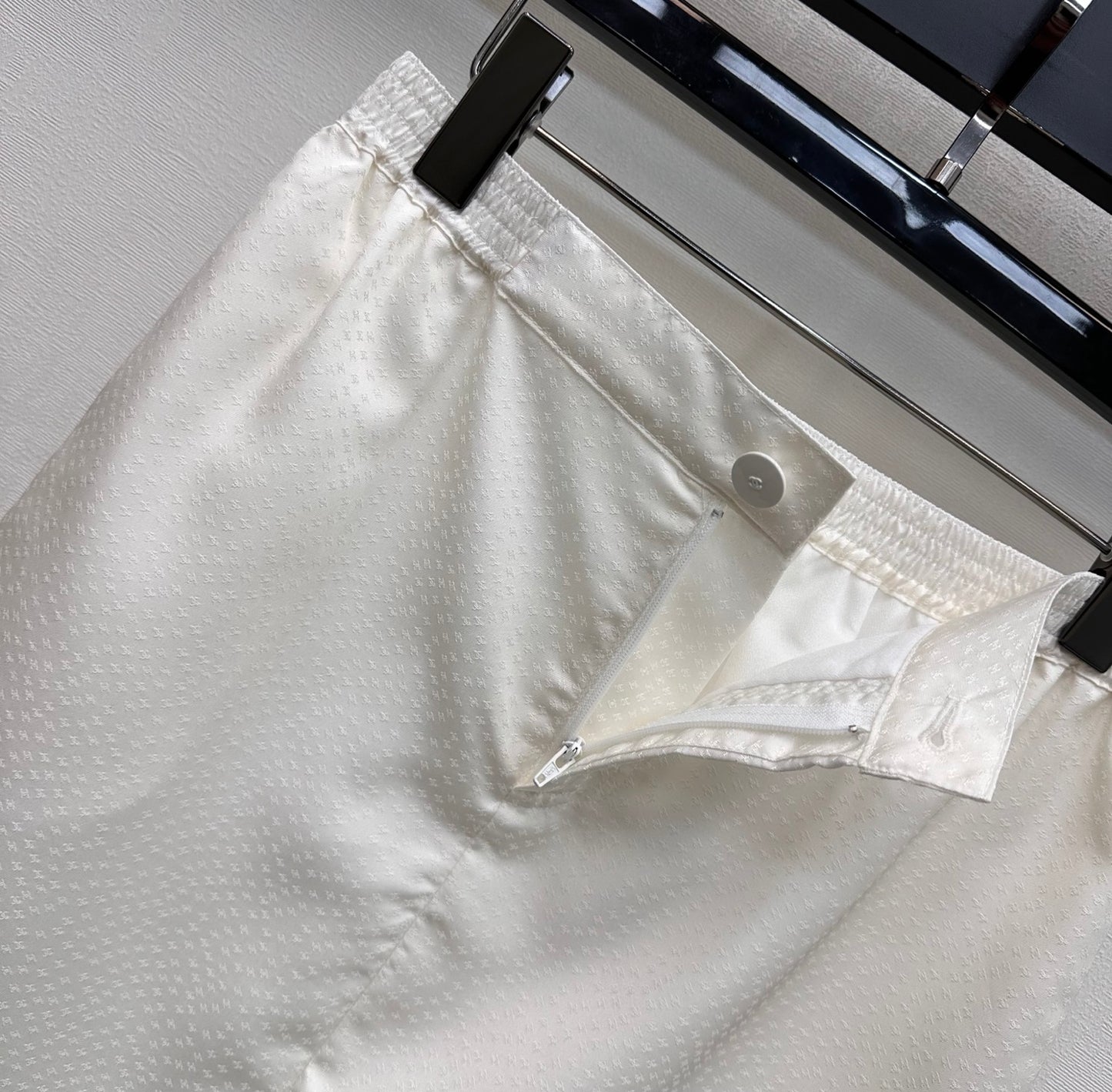 26SS NEW Jacquard fishtail blended cotton skirt