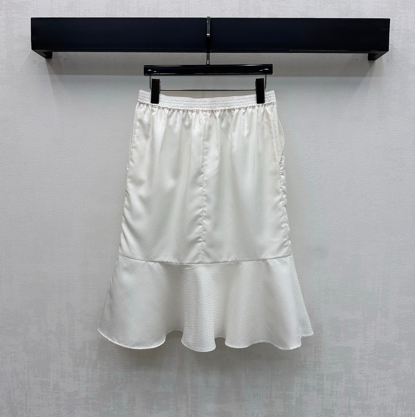 26SS NEW Jacquard fishtail blended cotton skirt