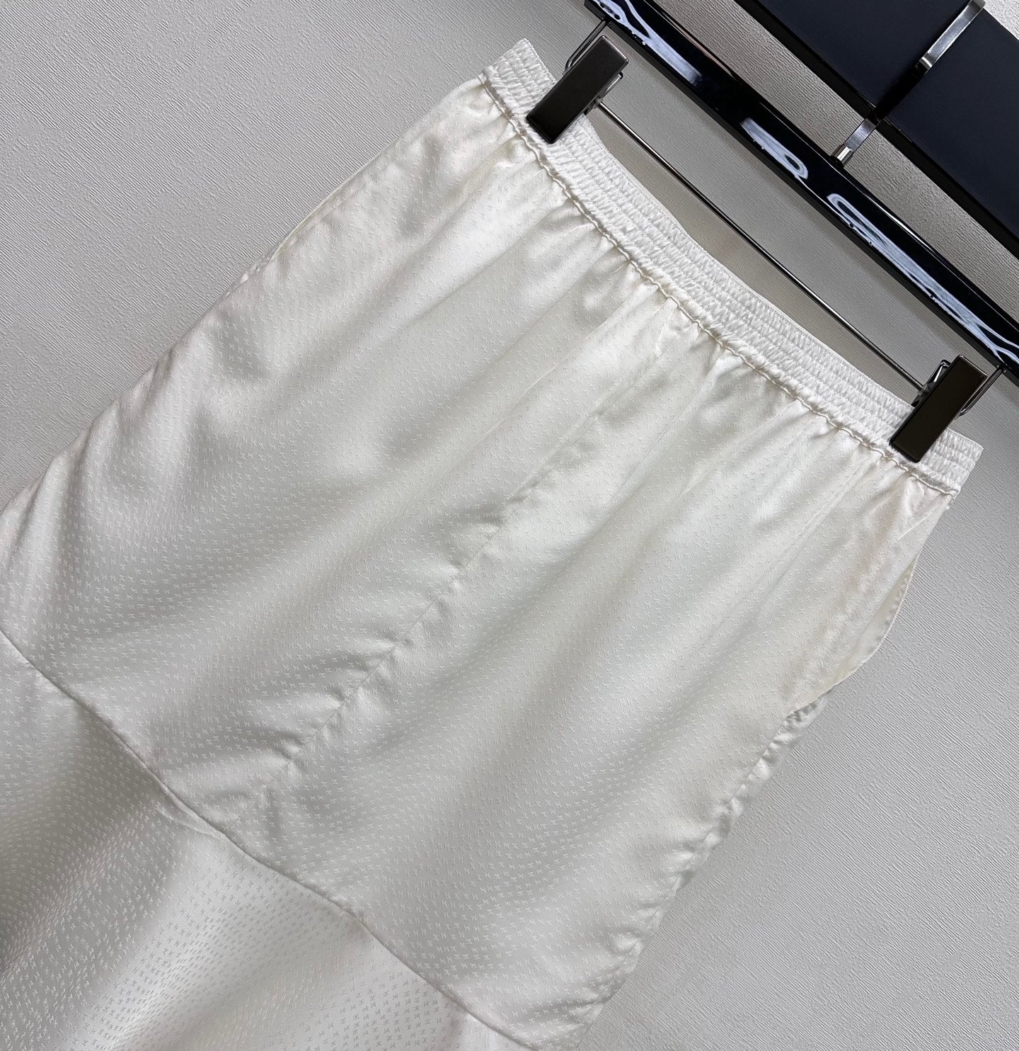 26SS NEW Jacquard fishtail blended cotton skirt