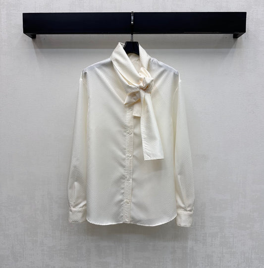 26SS NEUES Jacquard-Bandhemd