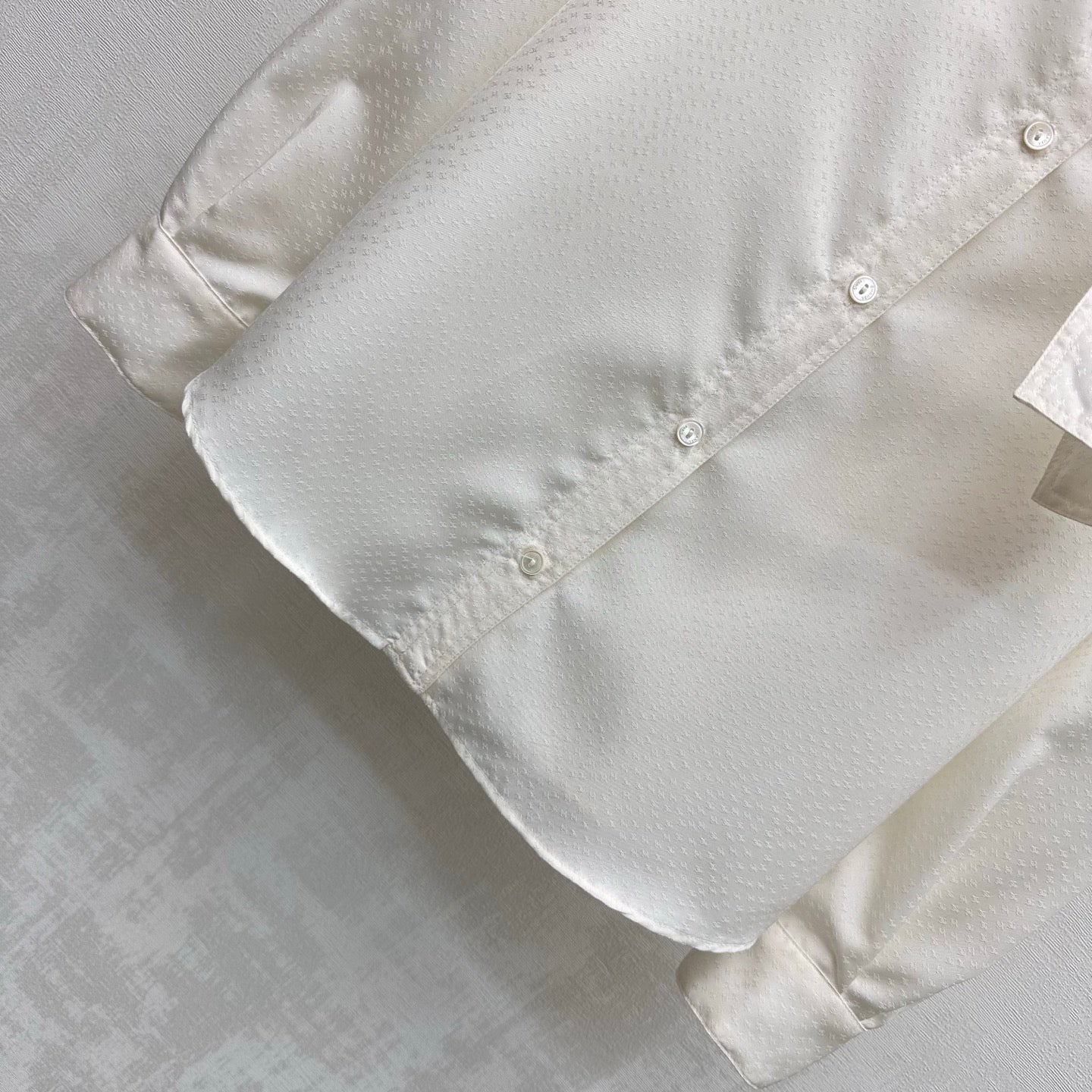 26SS NEUES Jacquard-Bandhemd