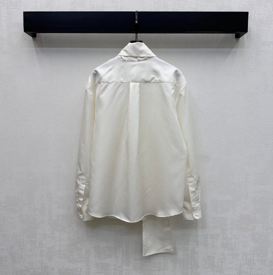 26SS NEUES Jacquard-Bandhemd