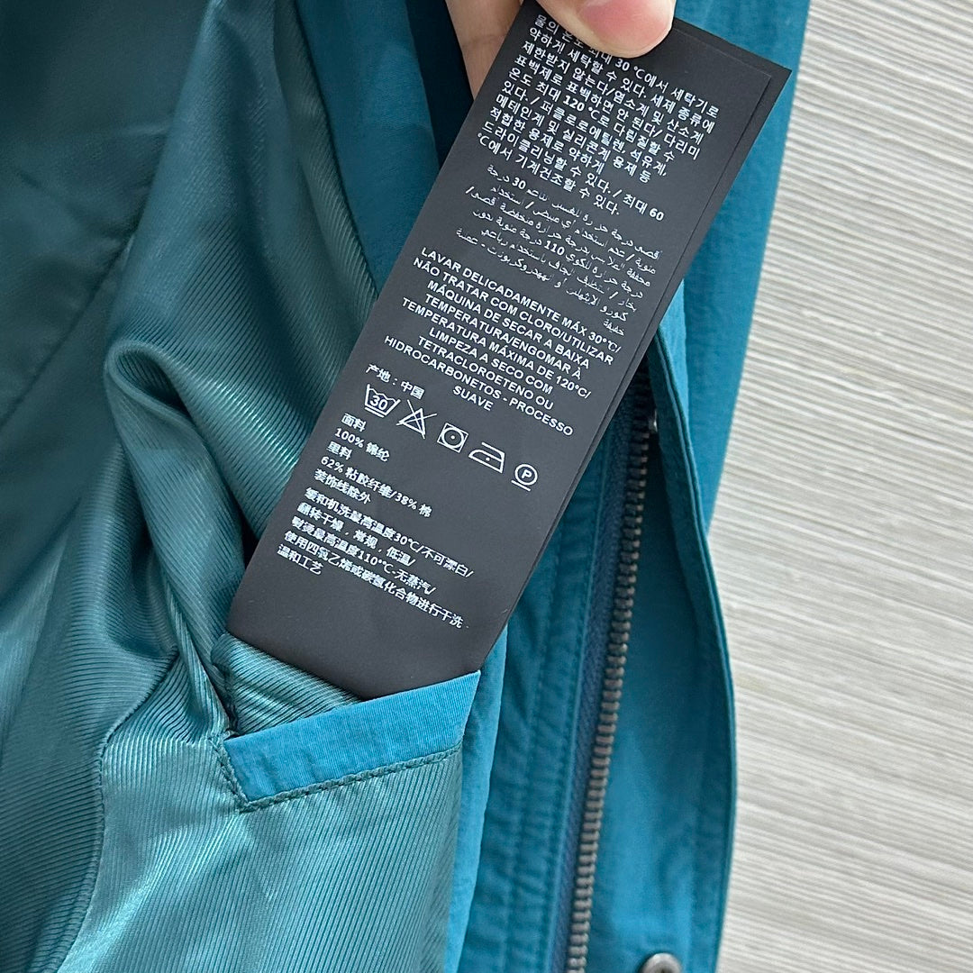 26SS NEW Parachute cotton casual jacket
