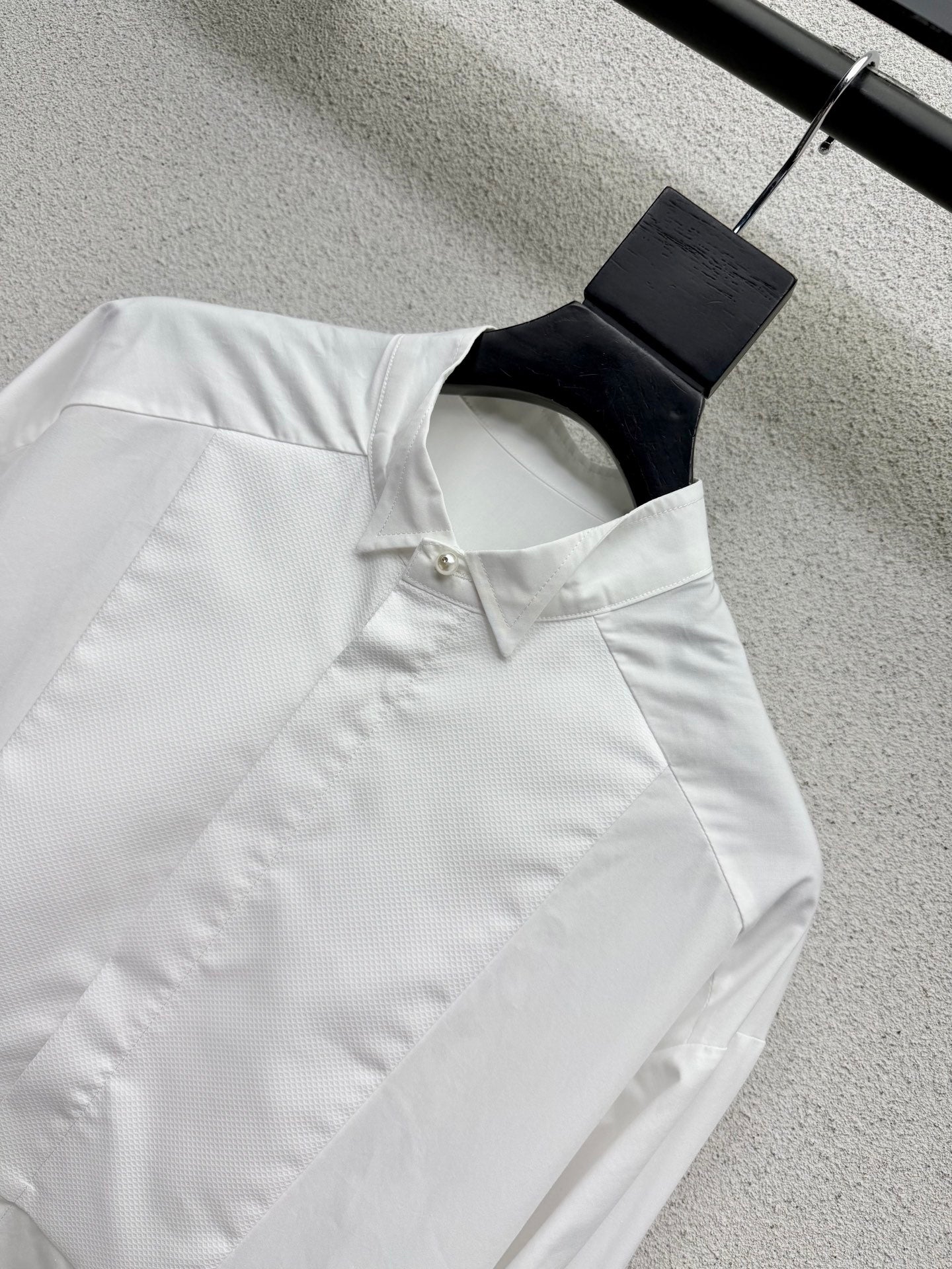 🔥HEISS🔥26SS NEUES Coco Girls Französisches Perlenknopfhemd
