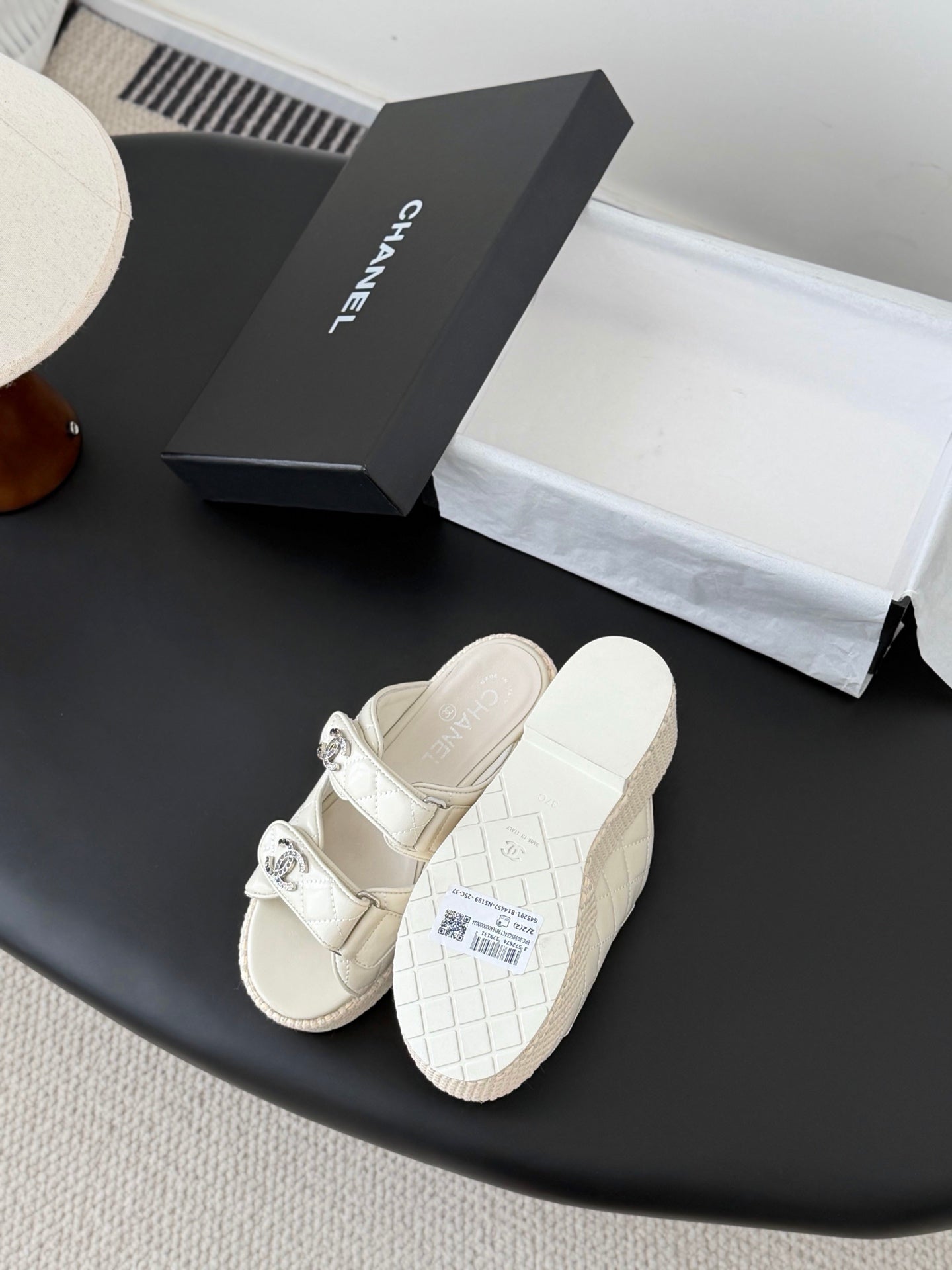 26P Catwalk Plateau-Sandalen mit dicker Sohle (Absatzhöhe: 12cm)