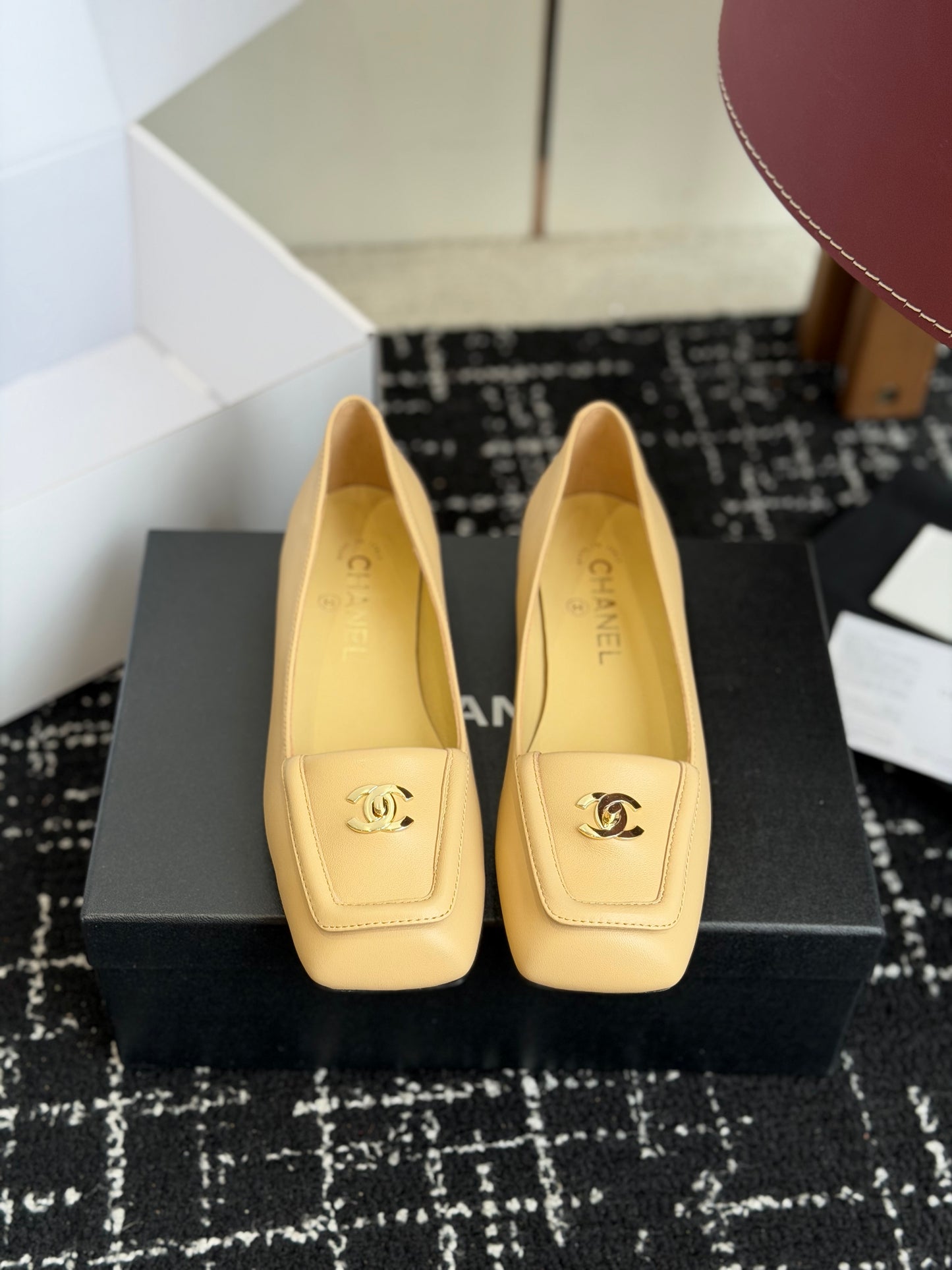 26SS NEUE Mary Jane Schuhe (Absatzhöhe: 2cm)