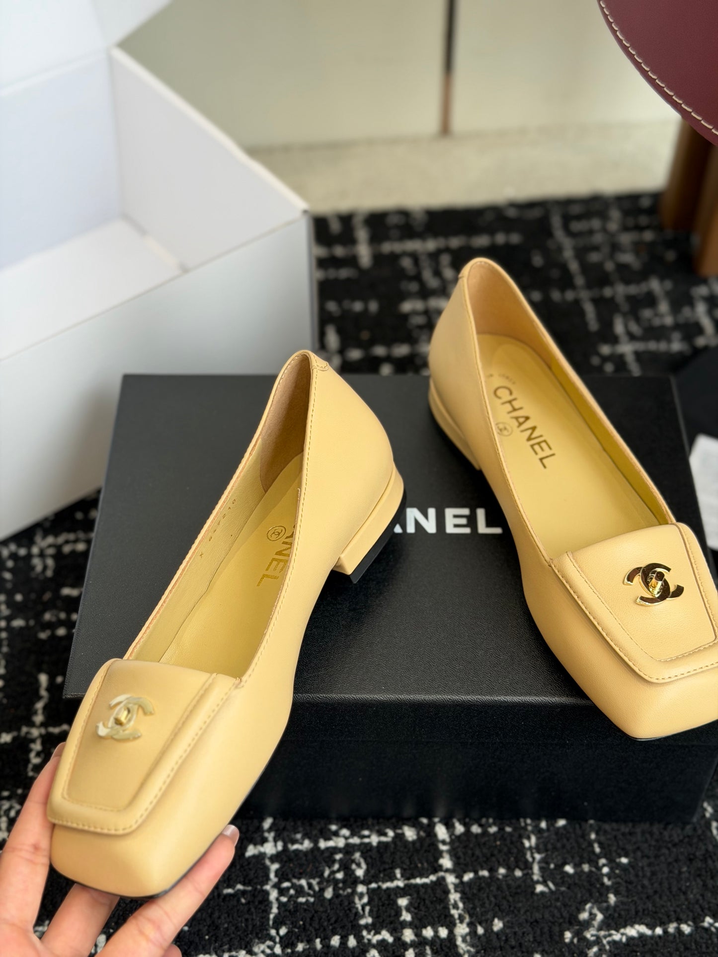 26SS NEUE Mary Jane Schuhe (Absatzhöhe: 2cm)