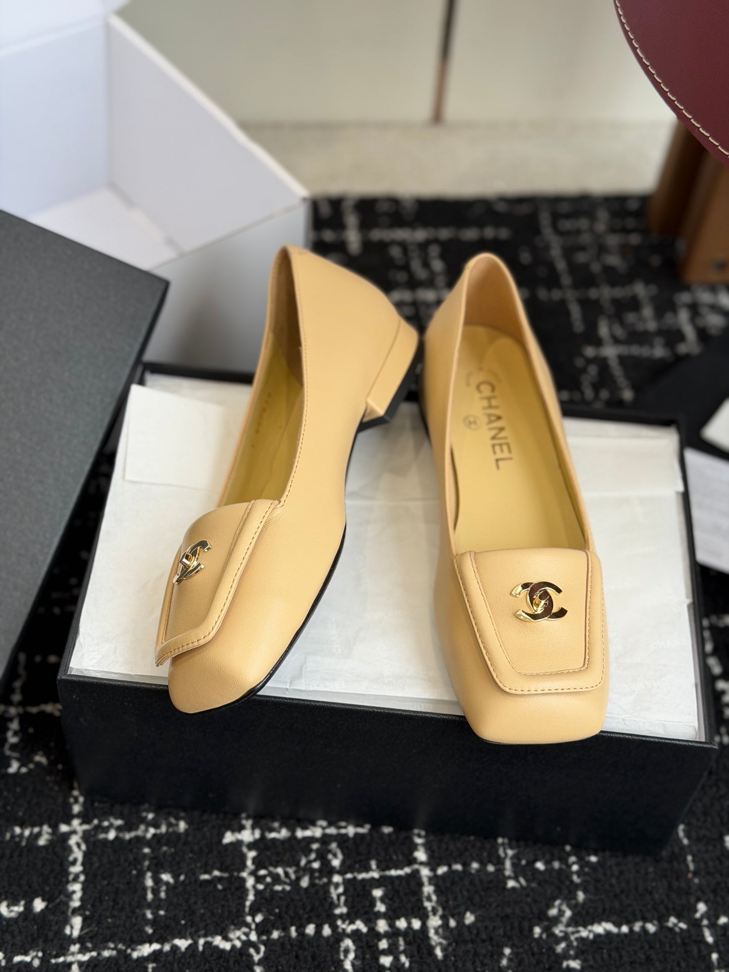 26SS NEUE Mary Jane Schuhe (Absatzhöhe: 2cm)