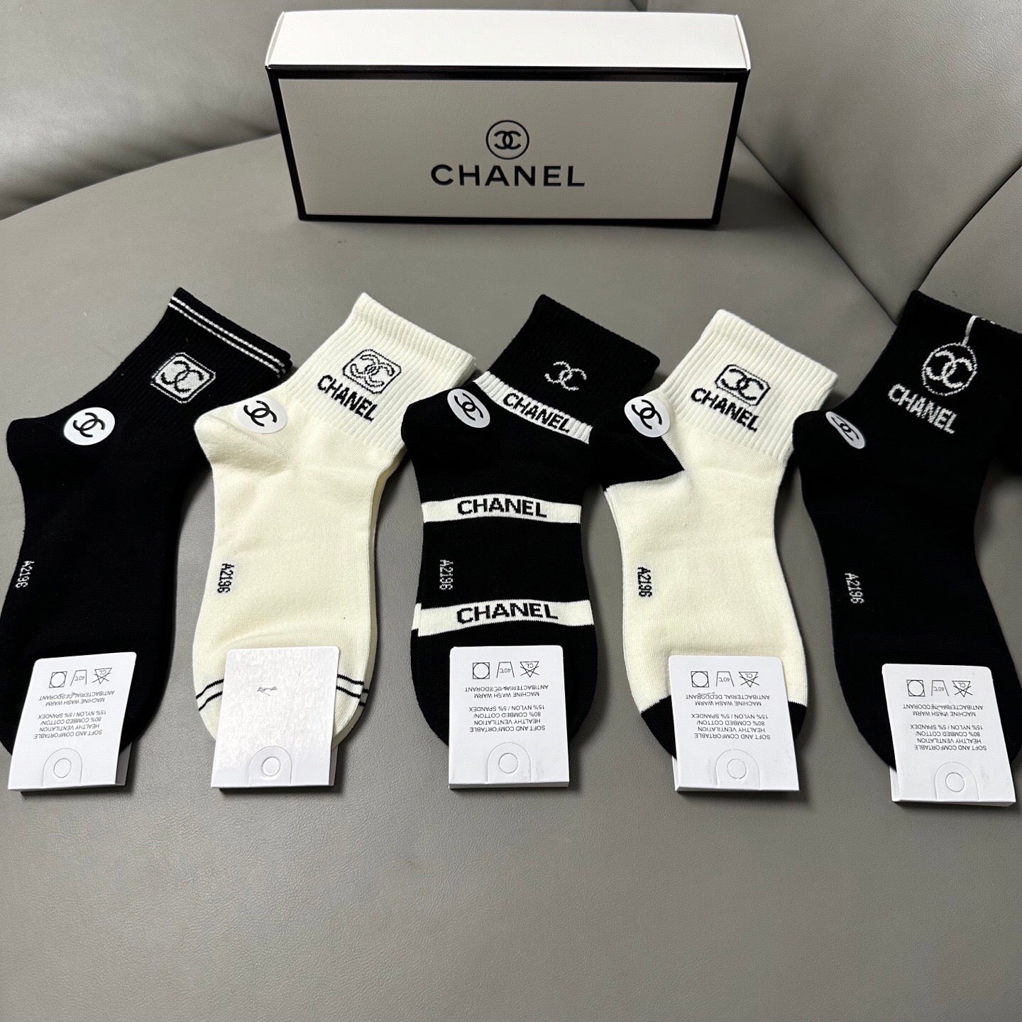 26SS NEW Double C women’s mid-calf socks（No single-item shipping）