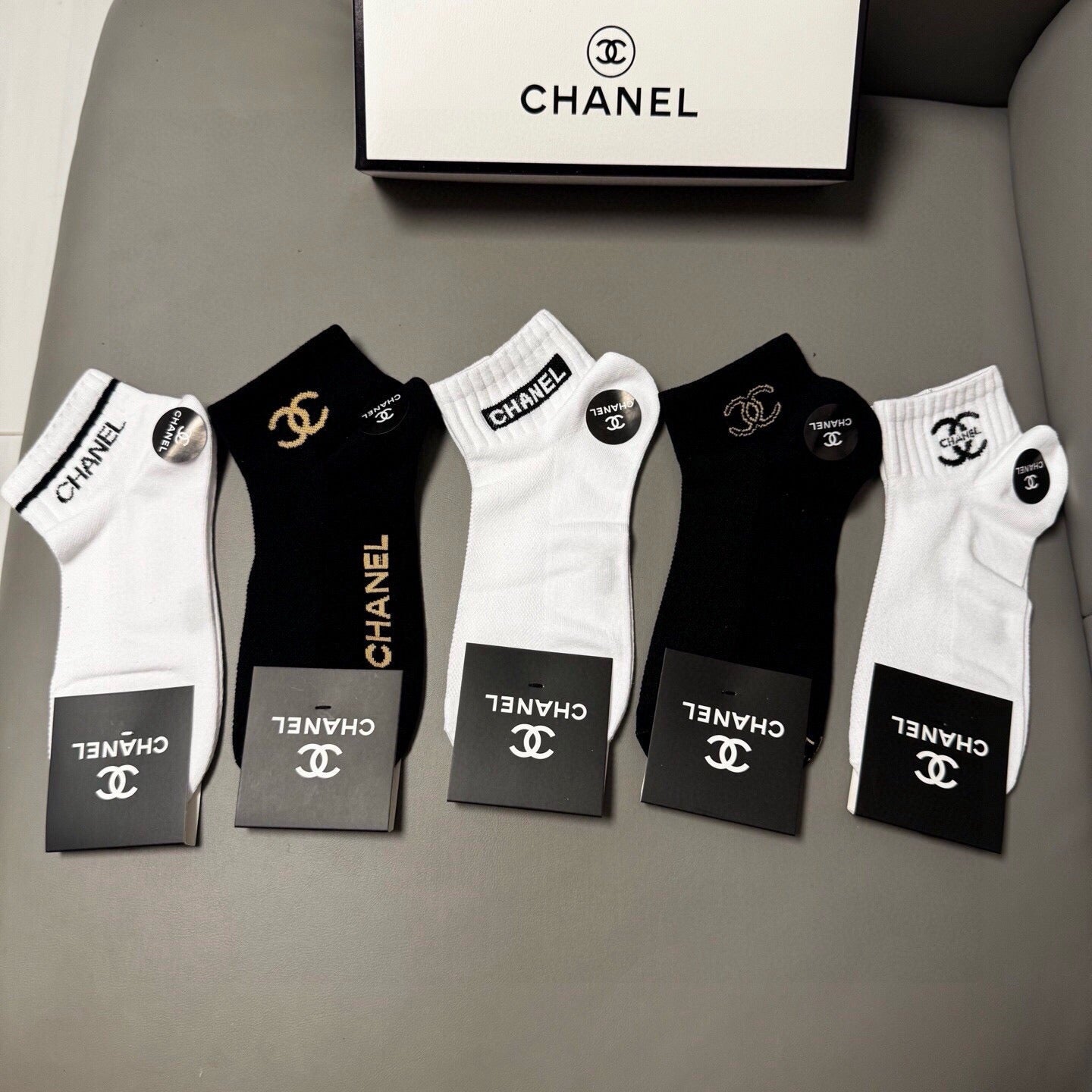 26SS NEW Double C women’s mid-calf socks（No single-item shipping）