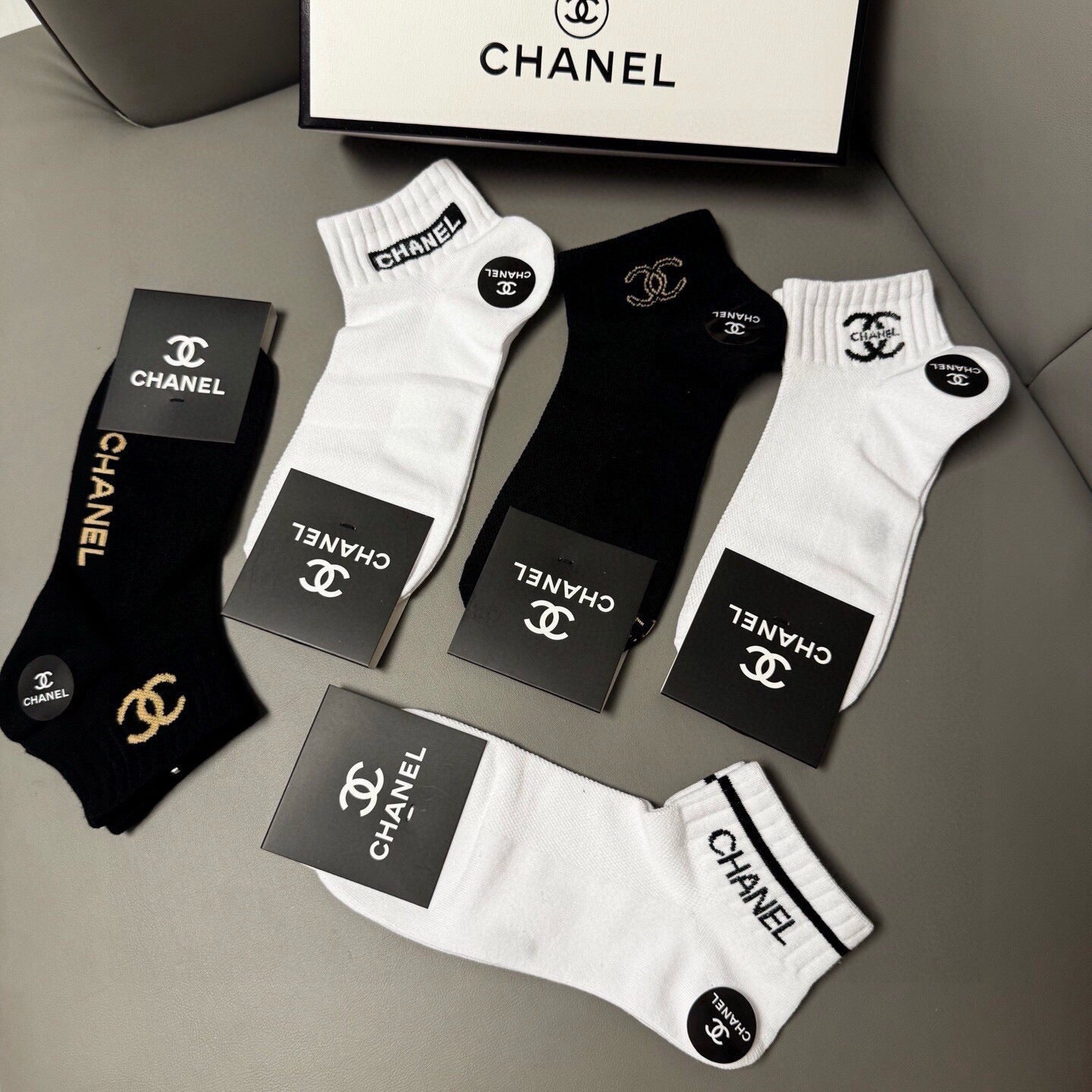 26SS NEW Double C women’s mid-calf socks（No single-item shipping）