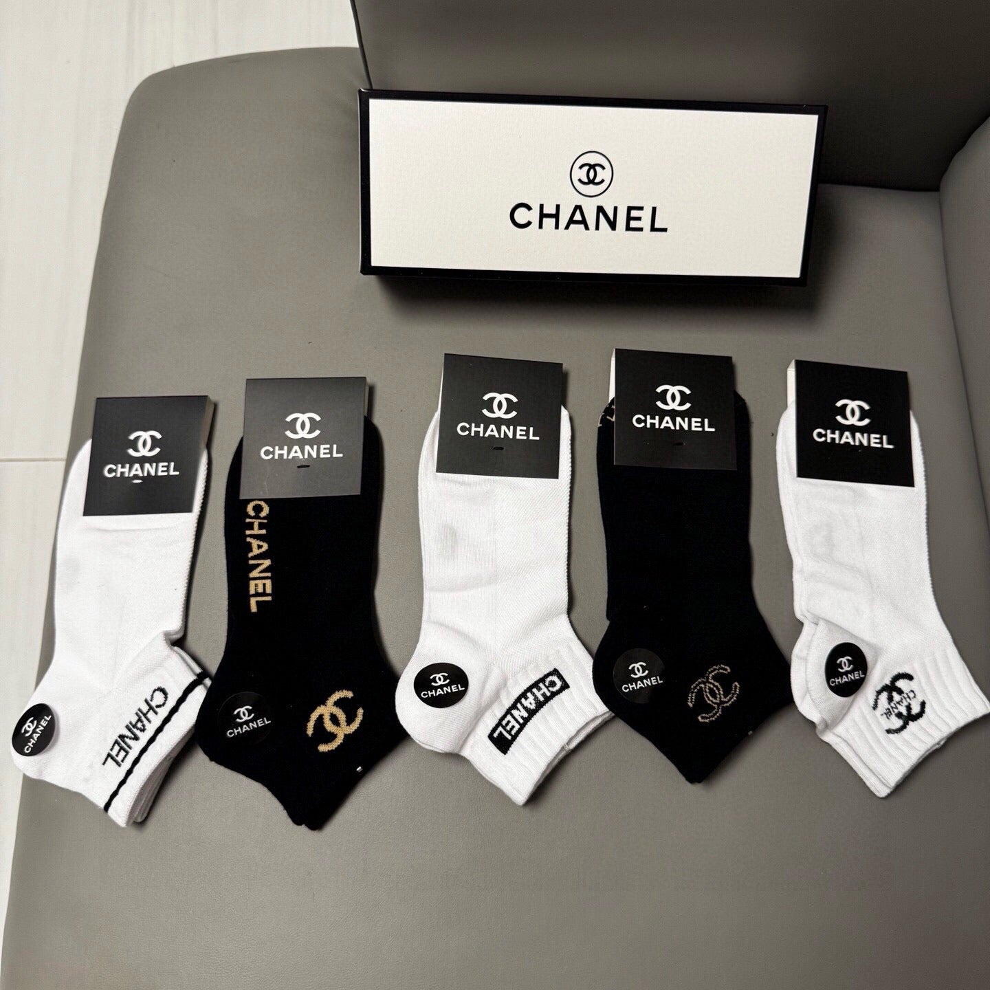 26SS NEW Double C women’s mid-calf socks（No single-item shipping）