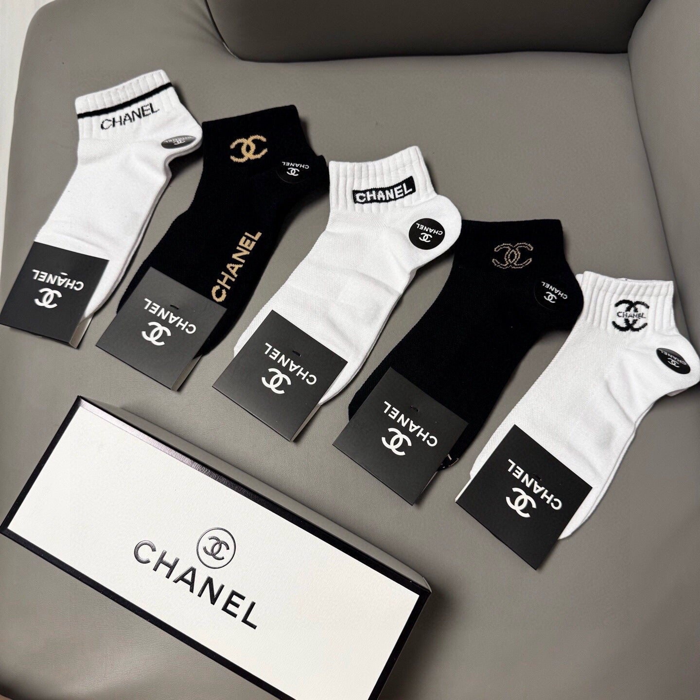 26SS NEW Double C women’s mid-calf socks（No single-item shipping）