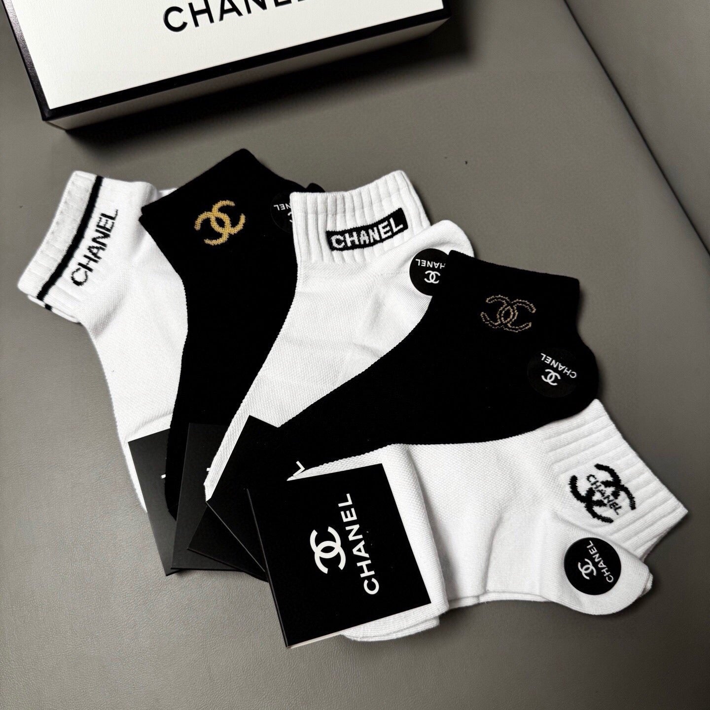 26SS NEW Double C women’s mid-calf socks（No single-item shipping）
