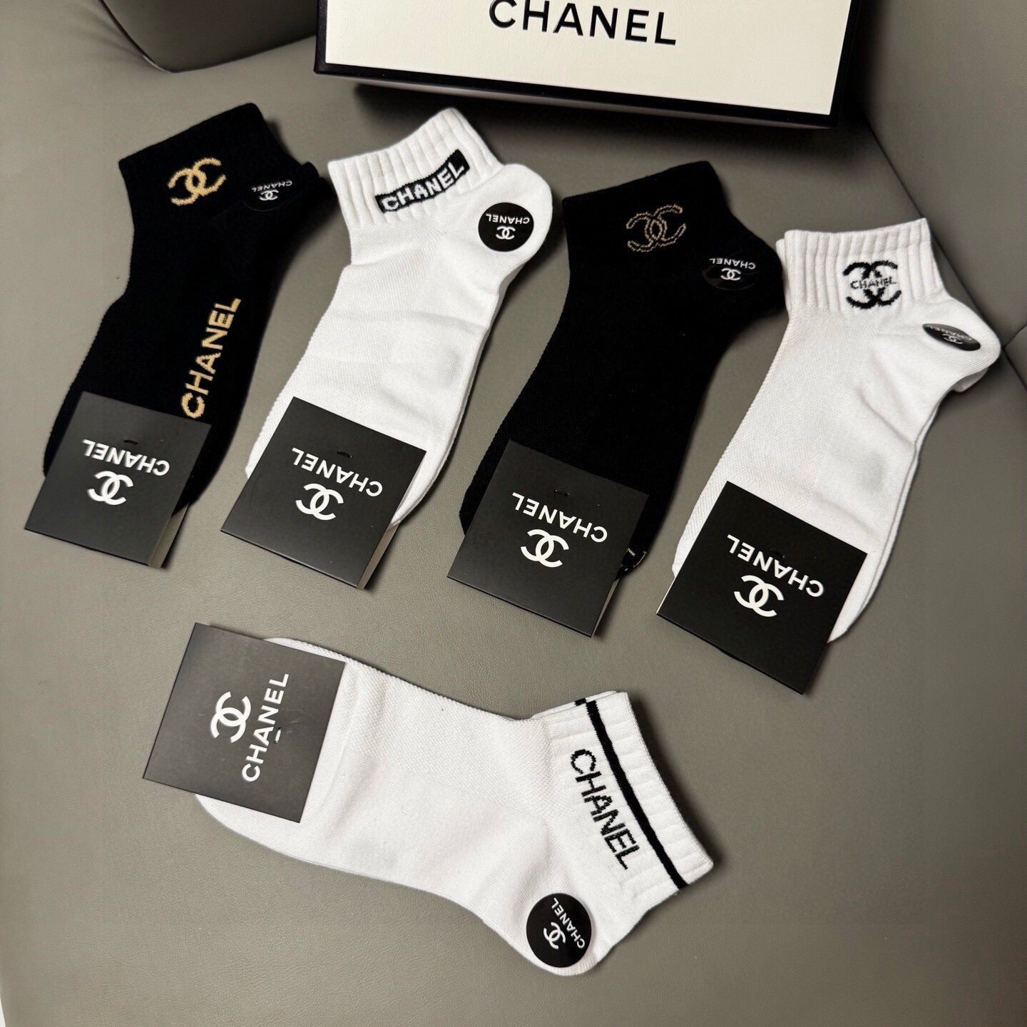 26SS NEW Double C women’s mid-calf socks（No single-item shipping）